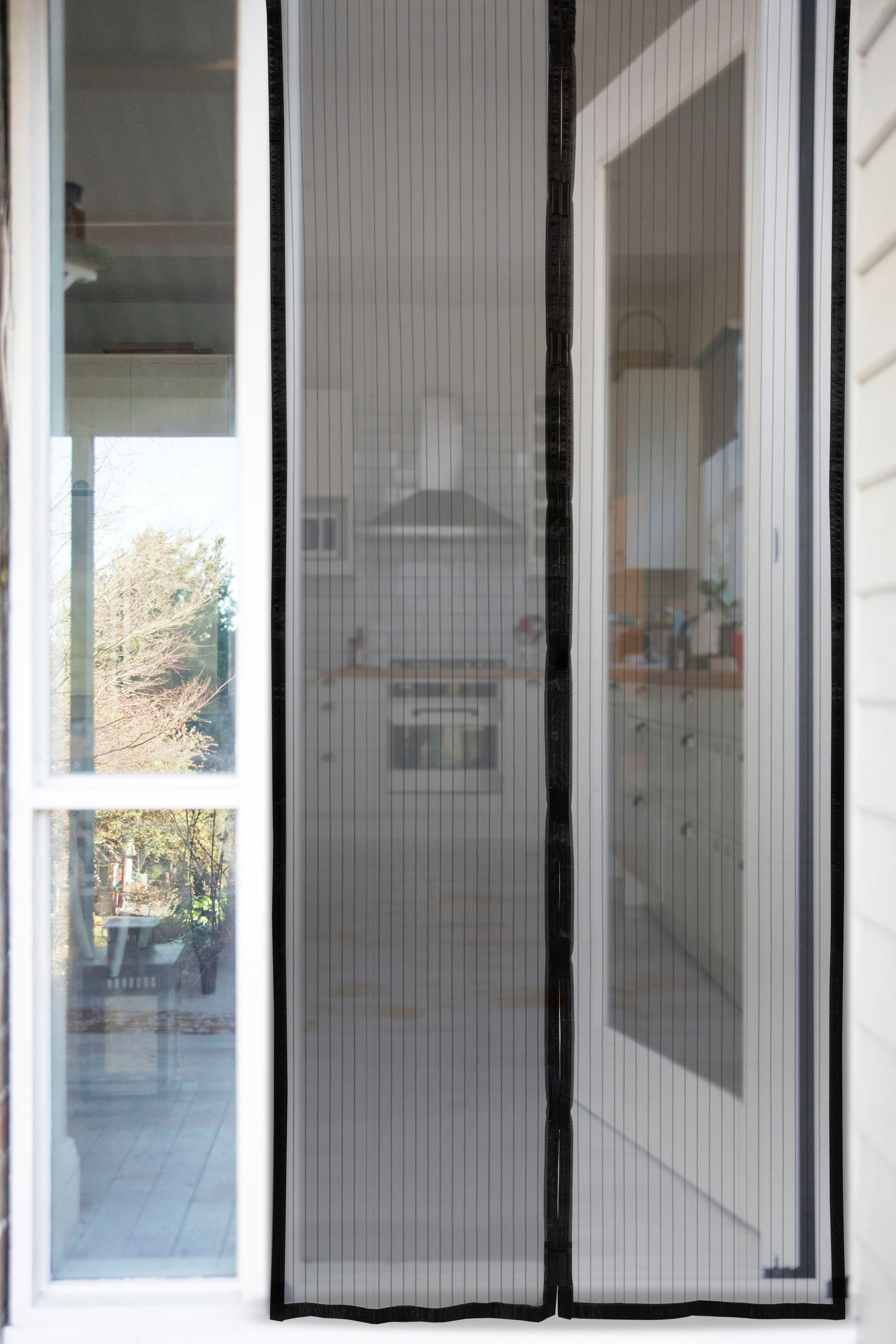 GARDINIA Insektenschutz-Vorhang Insektenschutz Magnetvorhang, inkl. 9 Magneten zur Schließung