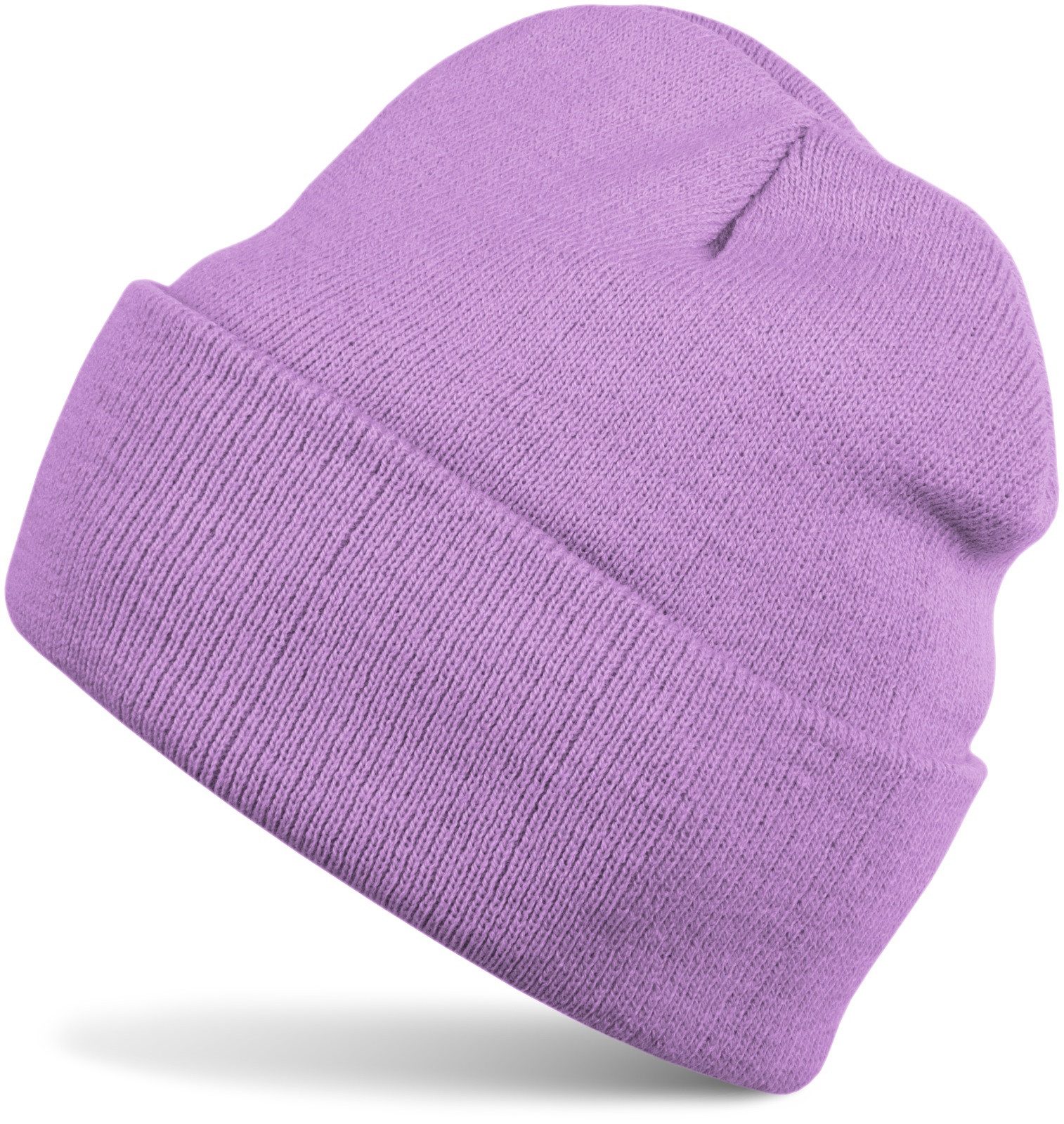 styleBREAKER Strickmütze Winter Strickmütze mit Krempe günstig online kaufen