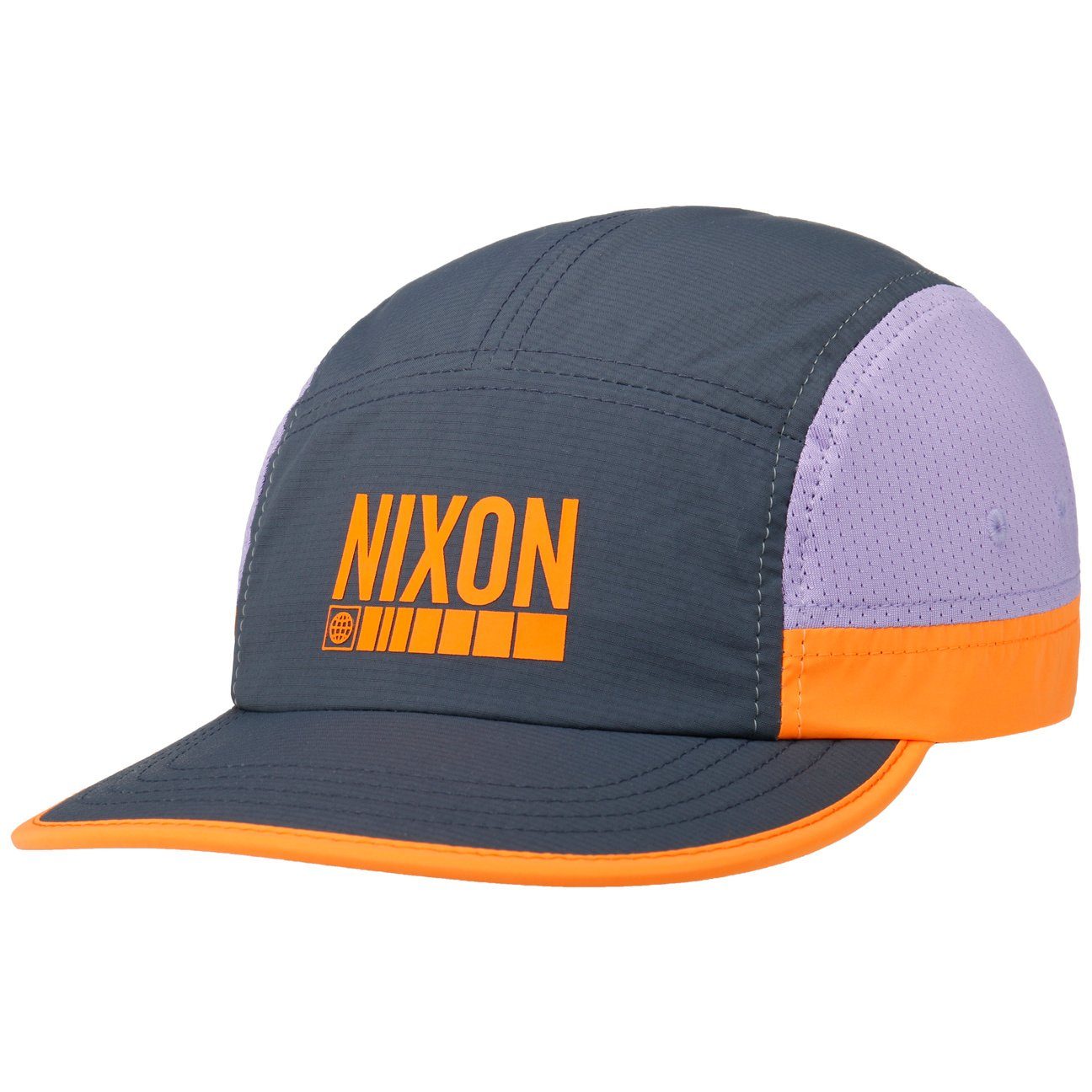 (1-St) Cap lila mit Basecap Baseball Nixon Schirm