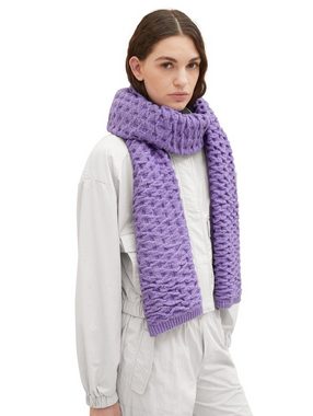 TOM TAILOR Schal 3D structured scarf