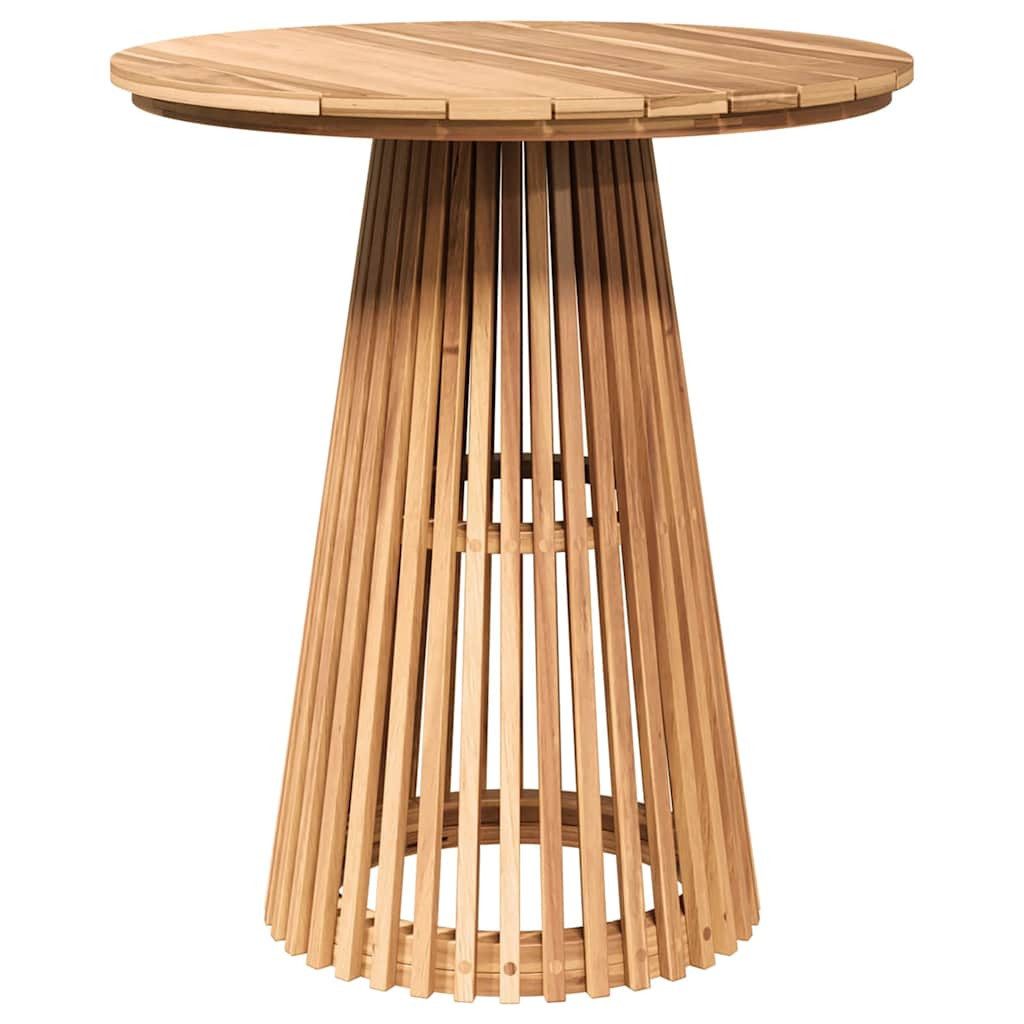 vidaXL Gartentisch Beistelltisch Braun 70 x 70 x 75 cm Massivholz (1-St)