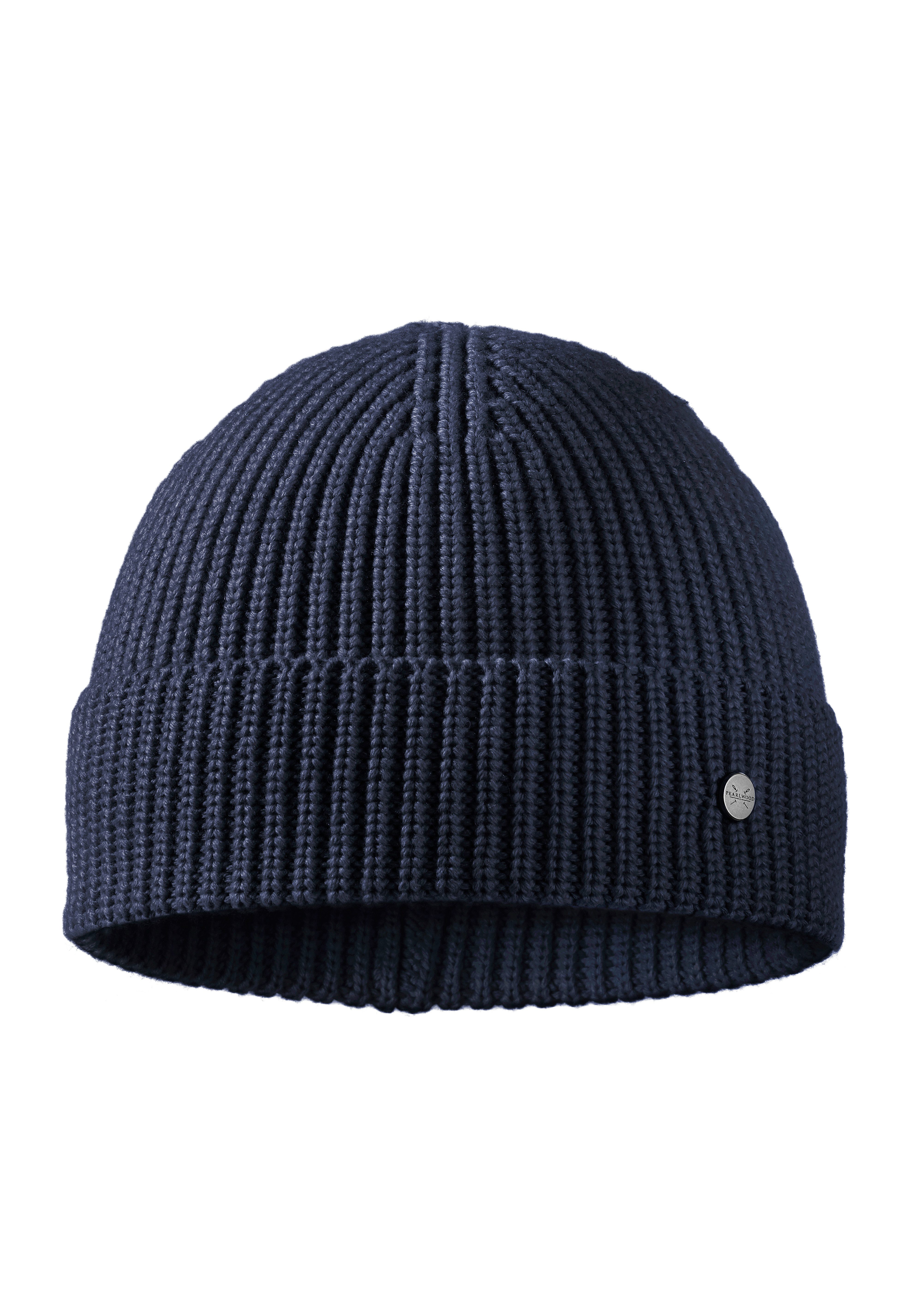 PEARLWOOD Strickmütze KNUT Grobstrick, kurze Passform, Temperaturregulierend