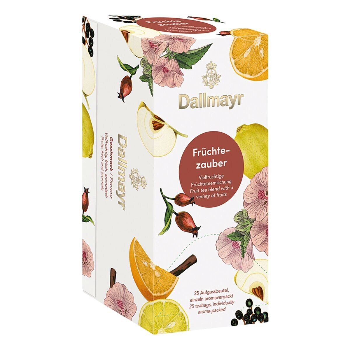DALLMAYR Tee Früchtezauber, 25 Aufgussbeutel