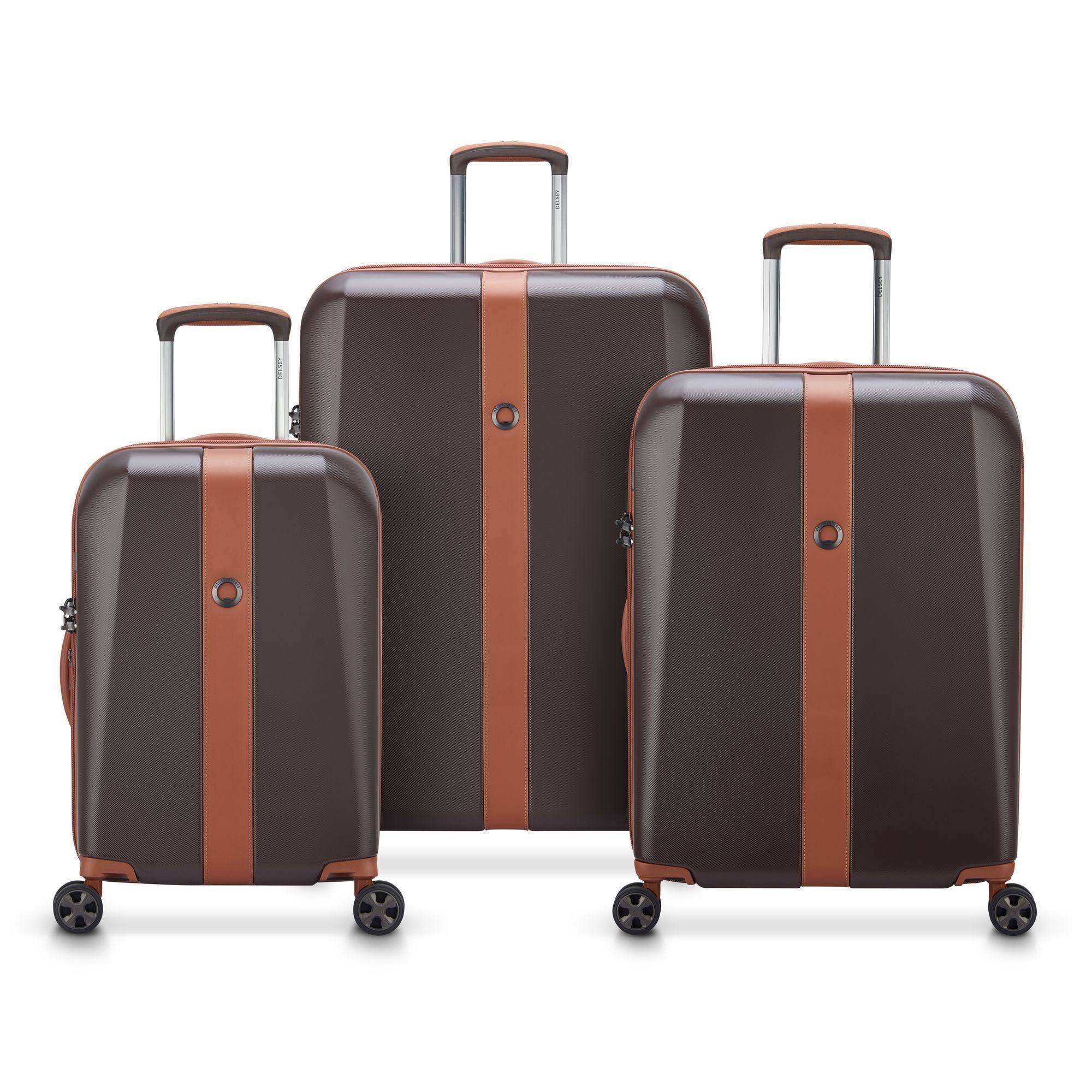 Delsey Paris Валізи на колесахet Promenade Hard 2.0, 4 Rollen, (3-teilig, 3 tlg), Polycarbonat