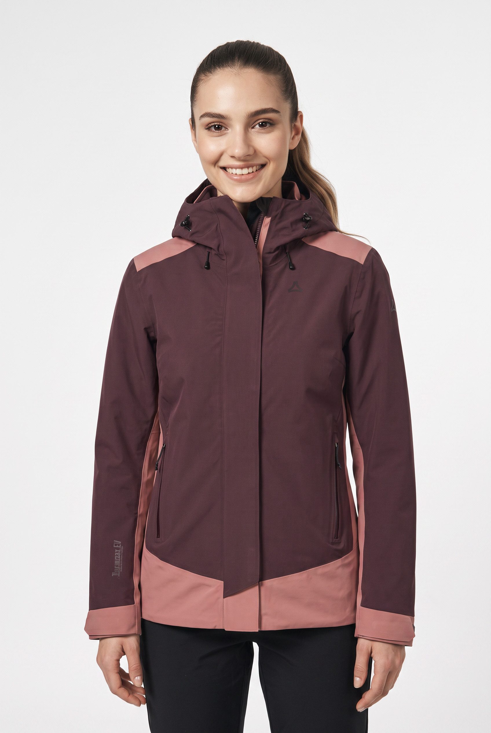 Schöffel 3-in-1-Funktionsjacke 3in1 Jacket Style Refoca WMN (2-St) 2-teilige Konstruktion, sportlicher Stil, aus Polyamid
