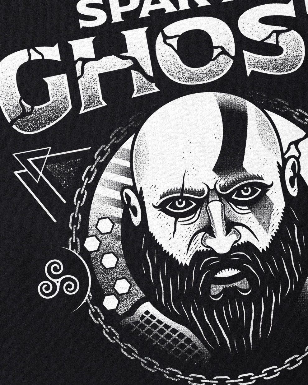 style3 T-Shirt god of war kratos atreus ragnarok ragnarök midgard asgard sparta zeus