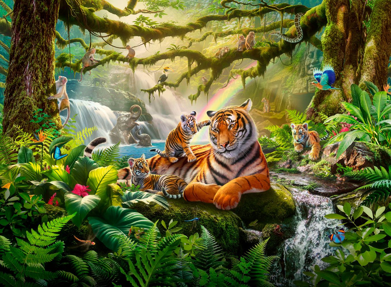 Ravensburger Puzzle Wildnis Wunder, 300 Puzzleteile, Made in Germany günstig online kaufen