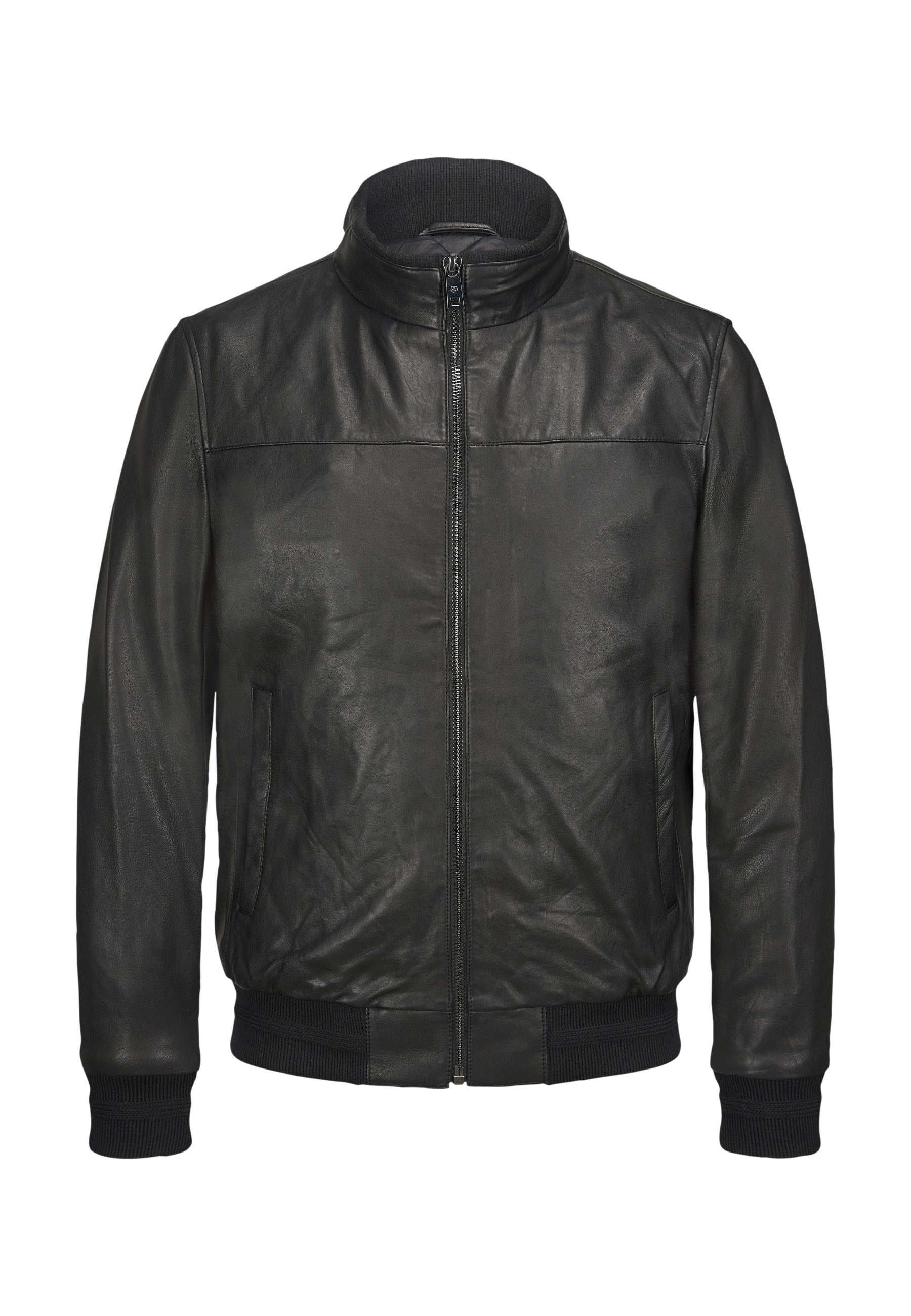 Lederjacke MSRick Herren Bikerjacke Jacke Leder