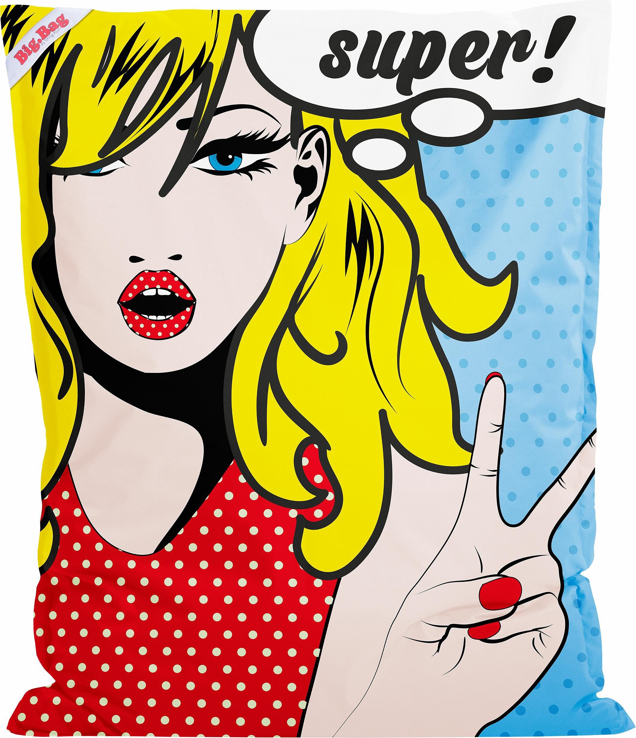 Sitzsack BIGBAG POP ART von SITTING POINT (Frontansicht)