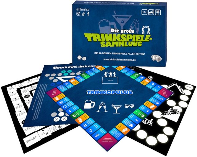 Gomazing Spiel, Brettspiel »Die große Trinkspielesammlung«