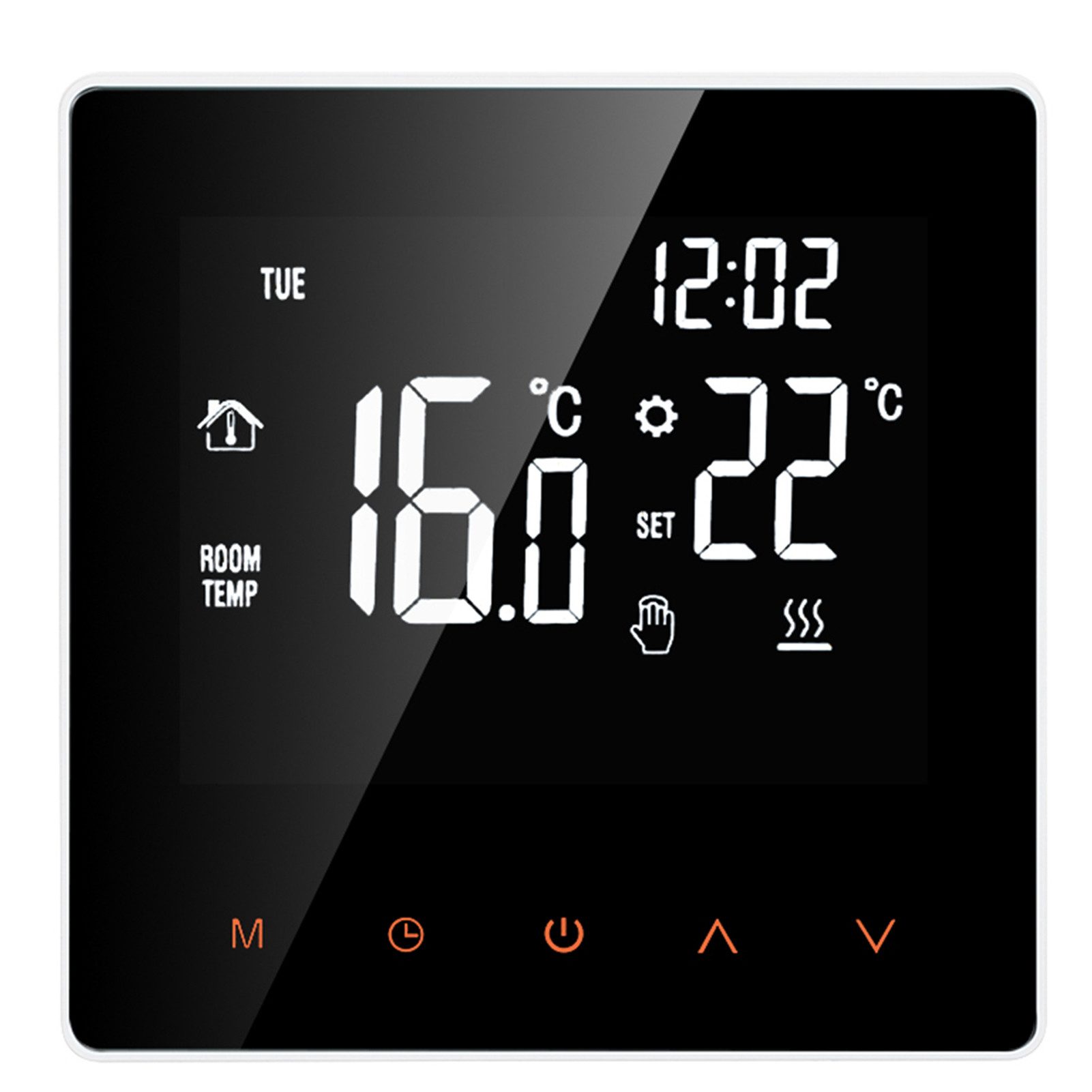 Heizkörperthermostat Intelligenter Thermostat, digitaler Temperaturregler, LCD-Anzeige