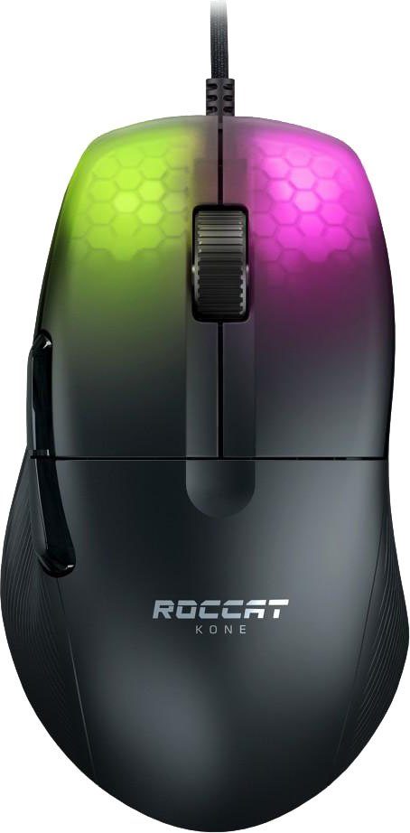 ROCCAT KONE Pro Gaming-Maus (USB, kabelgebunden), Optische Gaming-Maus,  kabelgebunden, rechtshändig