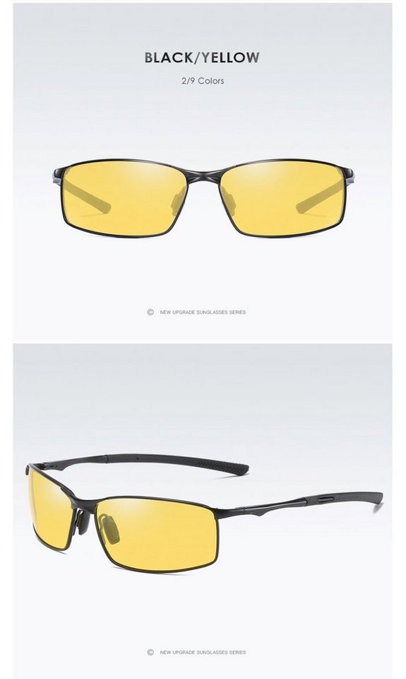 PACIEA Sonnenbrille Polarisierte Outdoor-Sport UV Schutz Herren