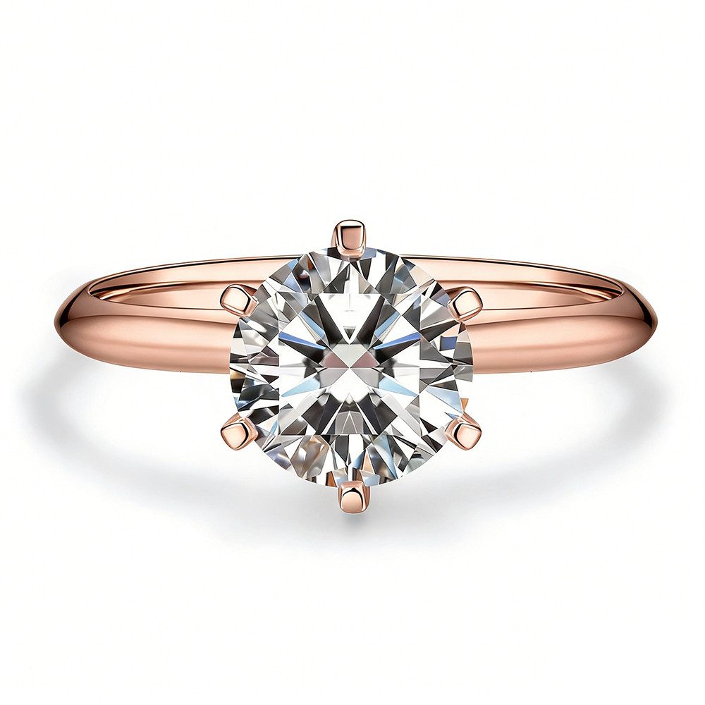 Sternvoll Diamantring Verlobungsring Diamantring Goldring