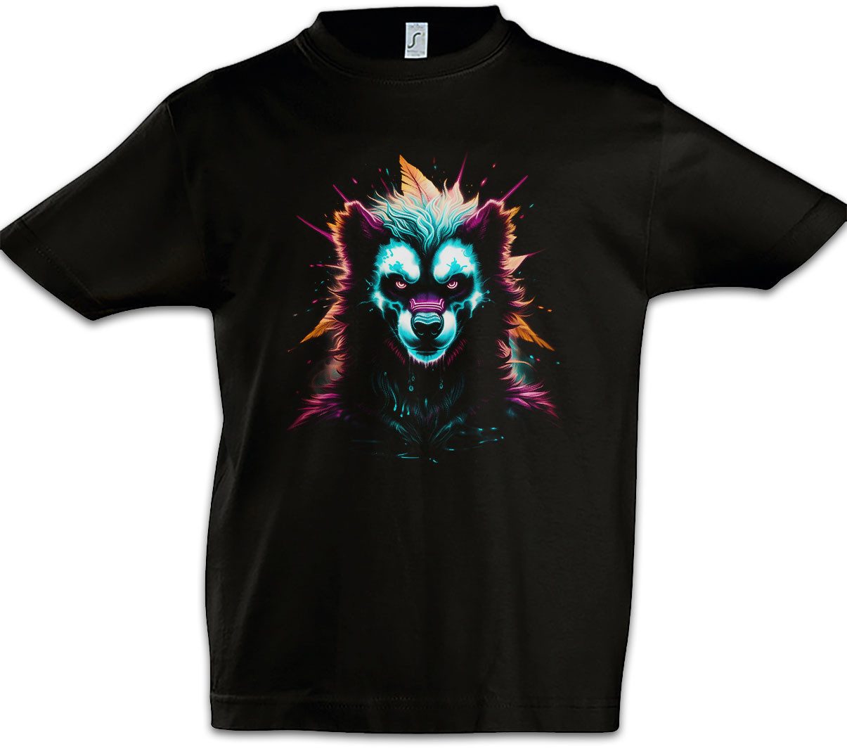 Print-Shirt Spirit Animal Dog Kinder T-Shirt Hund Totem Sacred Züchter Mystic