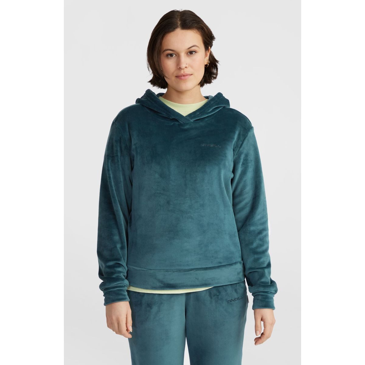 O'Neill Sweatshirt Velour Hoodie Fleece Kuscheliger Damen-Hoodie aus recyceltem Veloursstoff mit