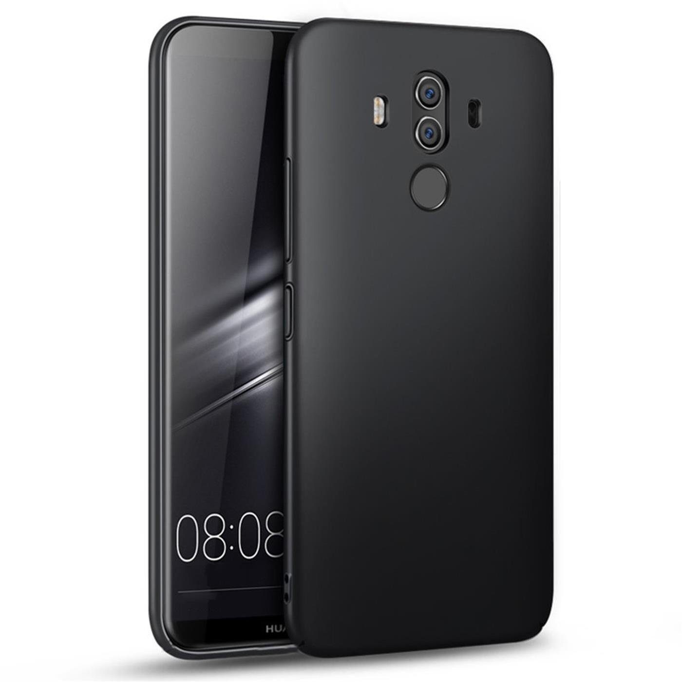 CoolGadget Handyhülle Black Series Handy Hülle für Huawei Mate 10 Pro 6 Zoll, Edle Silikon Schlicht Robust Schutzhülle für Huawei Mate 10 Pro Hülle