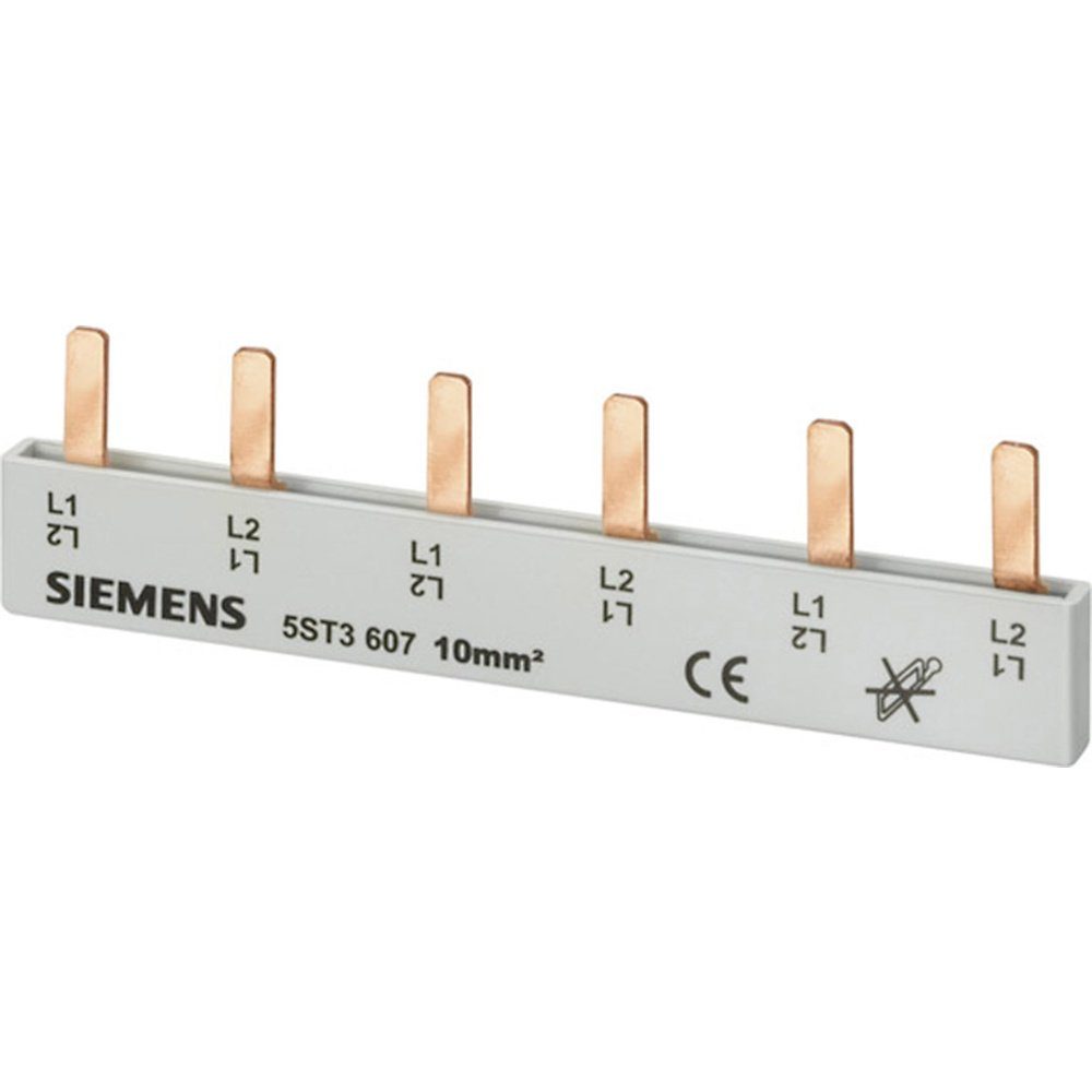 SIEMENS Montageklemme Siemens 5ST3667 Sammelschiene 63 A, B: 0.92 cm, L: 19.20 cm