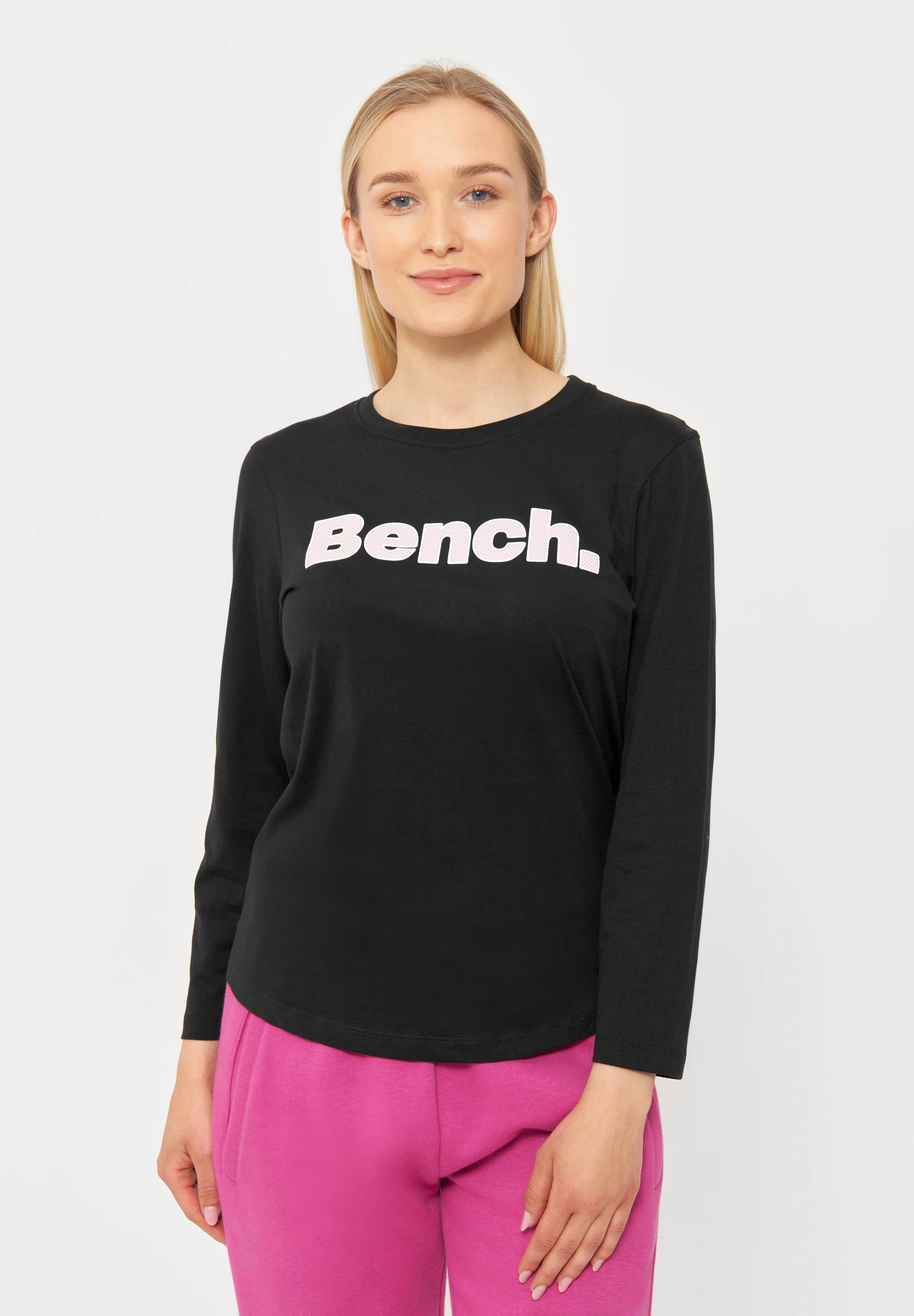 bedeutend Bench. Langarmshirt JEWELLE BLACK