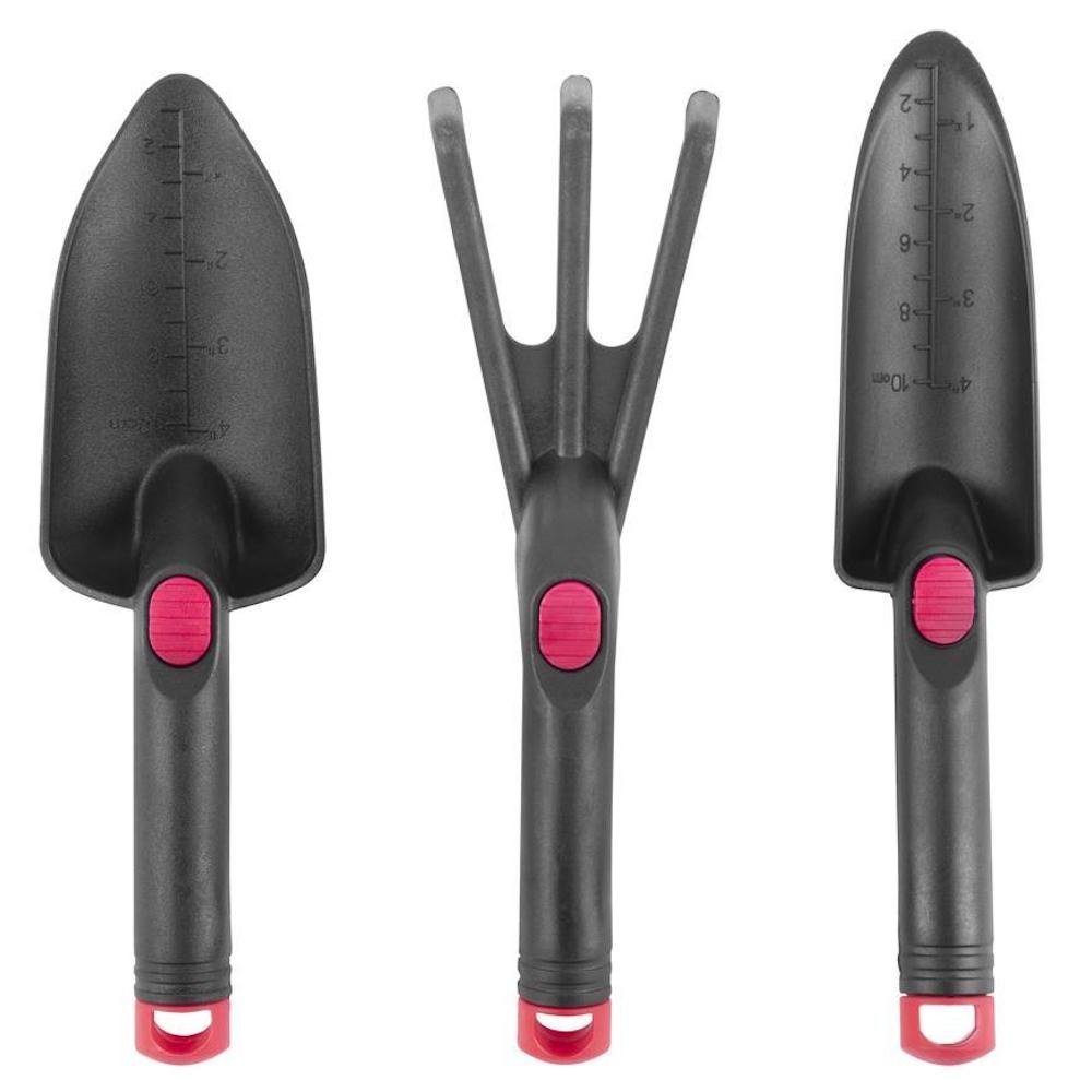 PROREGAL® Gartenpflege-Set Mini Gartenwerkzeug Set GS989, Gartenarbeit, 3 Stücke