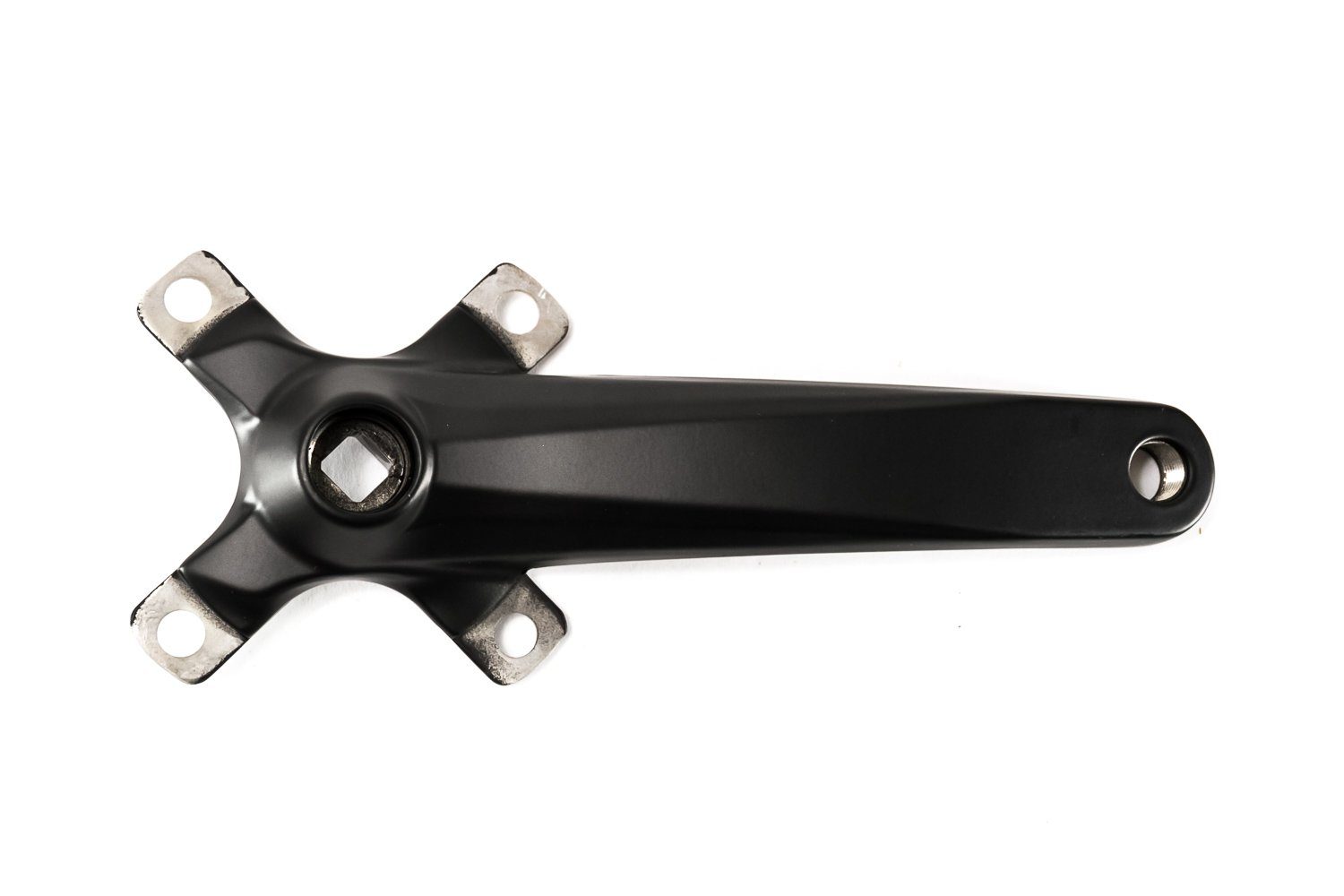 Non-Branded Fahrradkurbel Fahrrad Kurbelarm 175 mm Aluminium Spider 4-Arm Vierkantaufnahme Crank