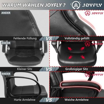 JOYFLY Gaming-Stuhl, Gaming Stuhl Ergonomischer Gamer Stuhl mit Lordosenstütze PC-Stuhl