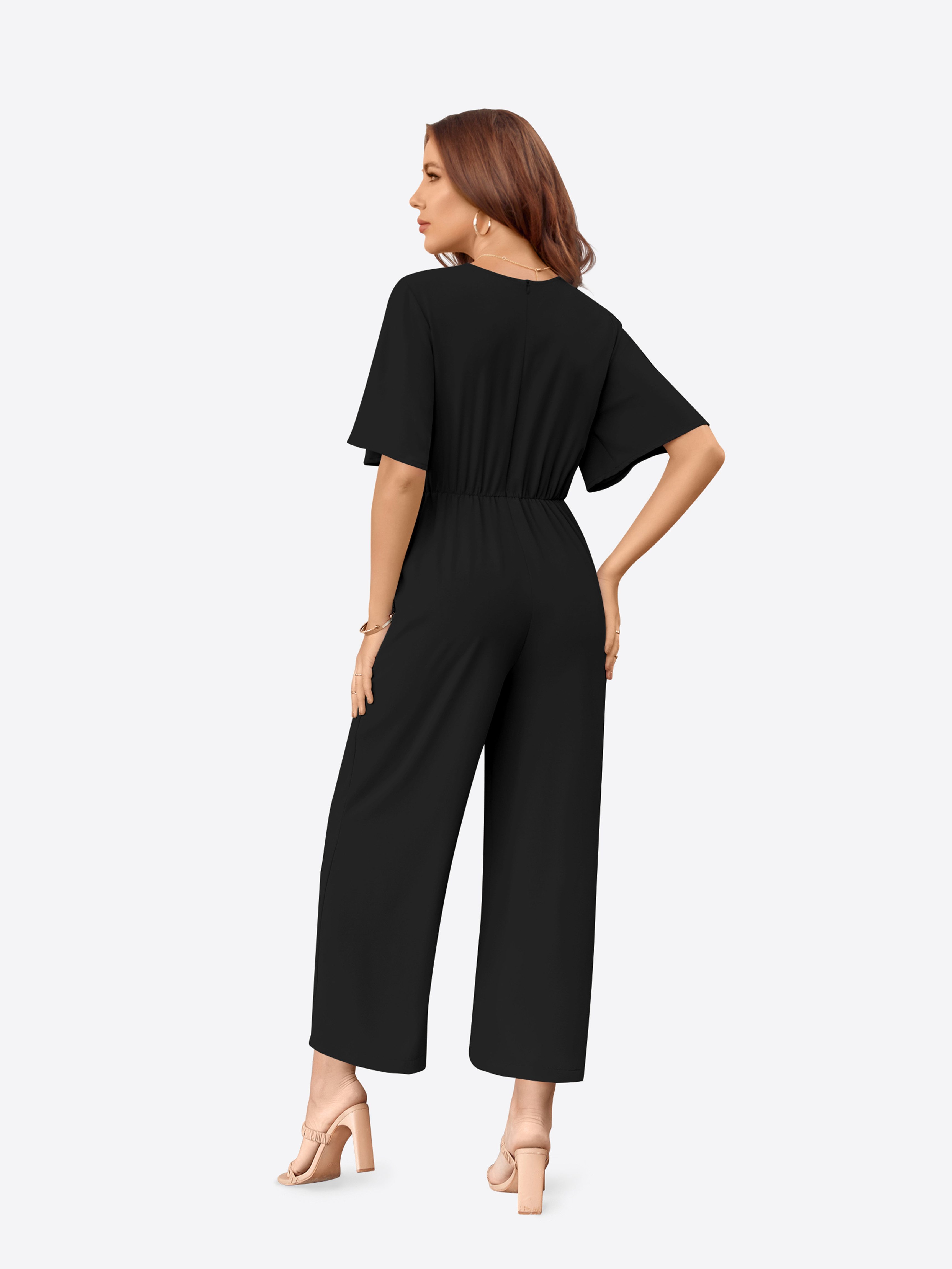 Imily Bela Strampler Damen Elegante Freizeit Jumpsuits (Packung, 1-tlg., 1per-Pack) einfarbig