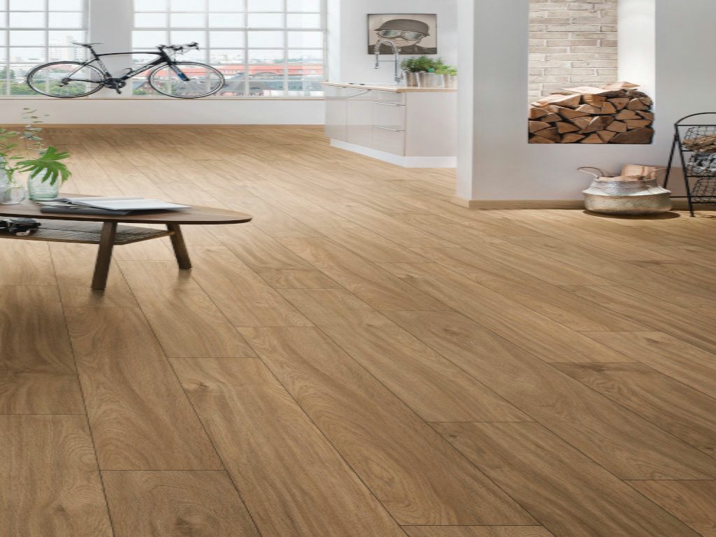 KRONO Laminat KronoFlooring Laminat Super Natural Credenza Oak Landhausdiele 8 mm