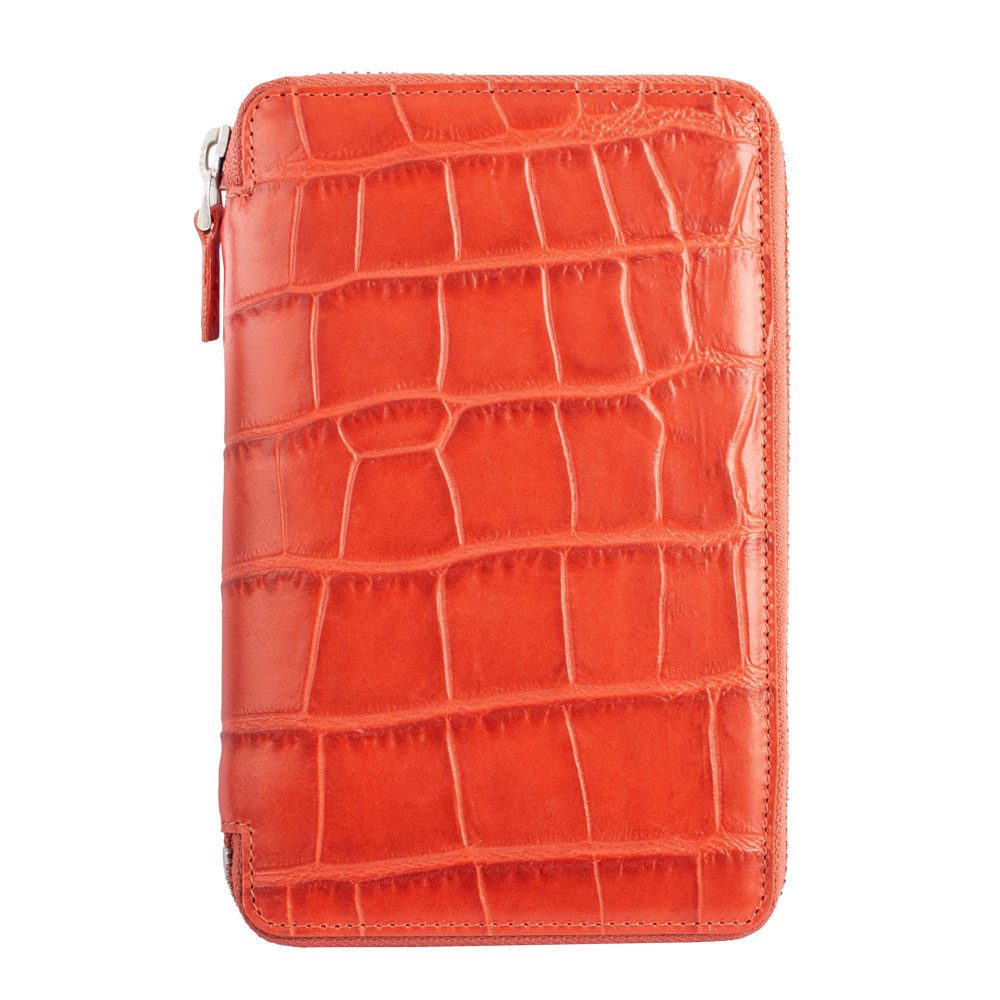 VOLKER LANG Geldbörse FORINT - Großes Lederportemonnaie für Damen mit Reißverschluss