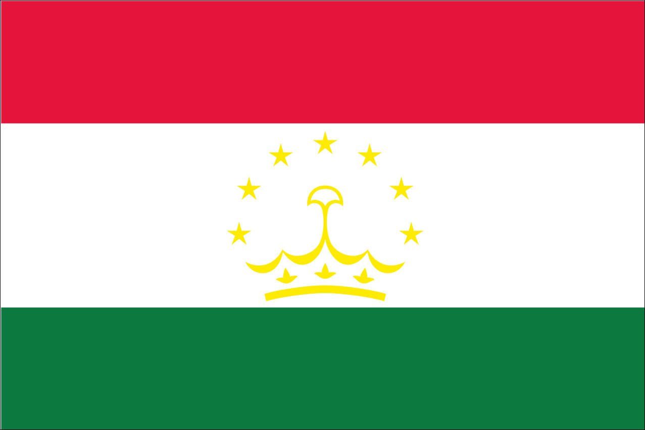 flaggenmeer Flagge Tadschikistan 80 g/m²