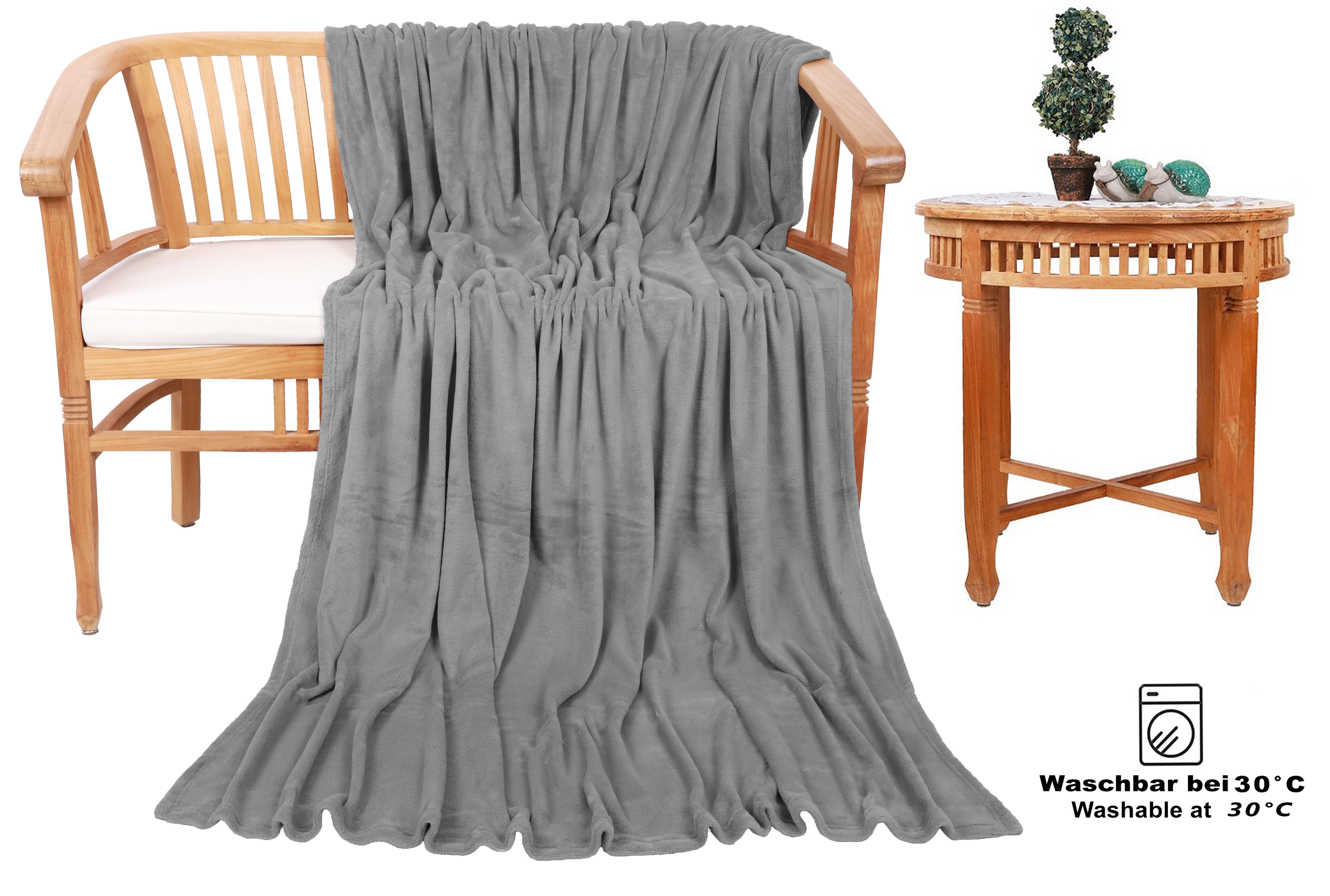Wohndecke Kuscheldecke Fleecedecke Teddy XXL 150x200 günstig online kaufen