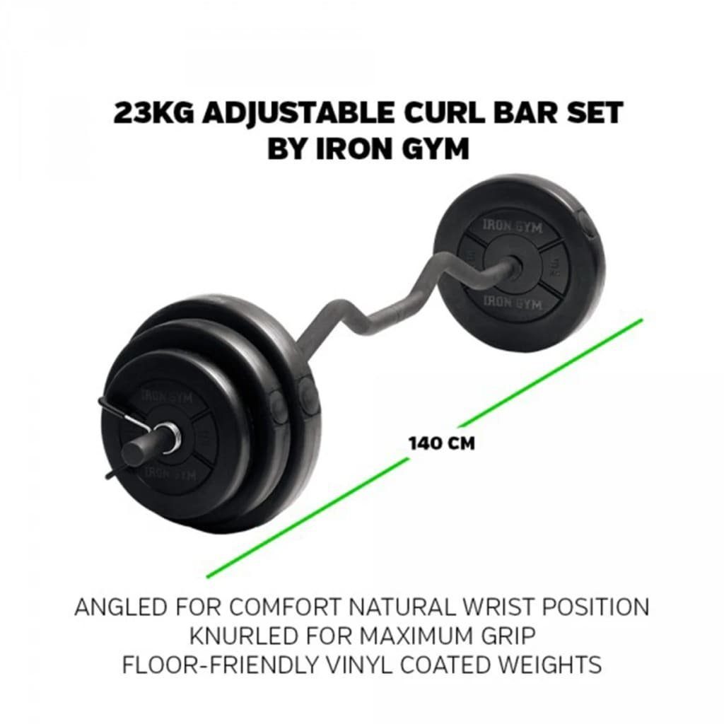 Iron Gym Hantel-Set Verstellbare Hanteln Set 23 kg IRG033