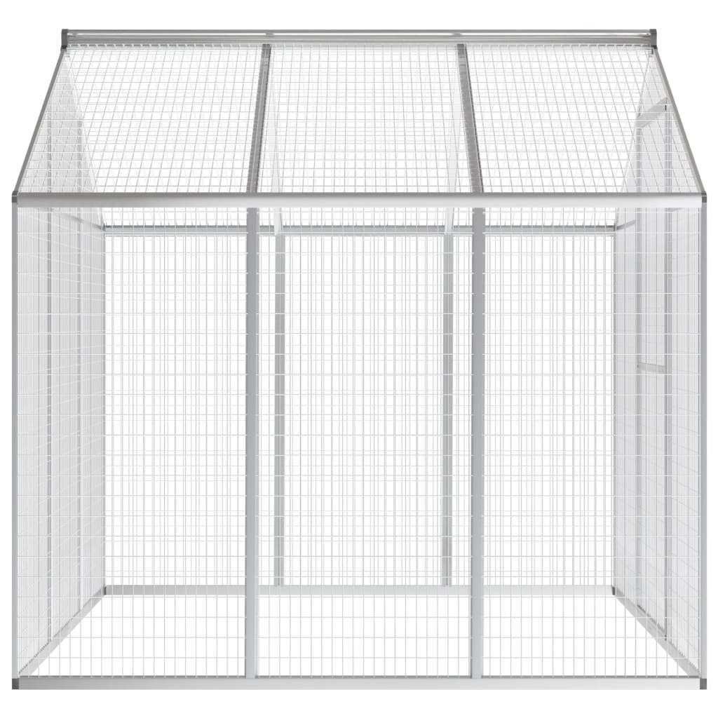 vidaXL Voliere 183 x 178 x 194 cm Außenvoliere Aluminium 183x178x194 cm