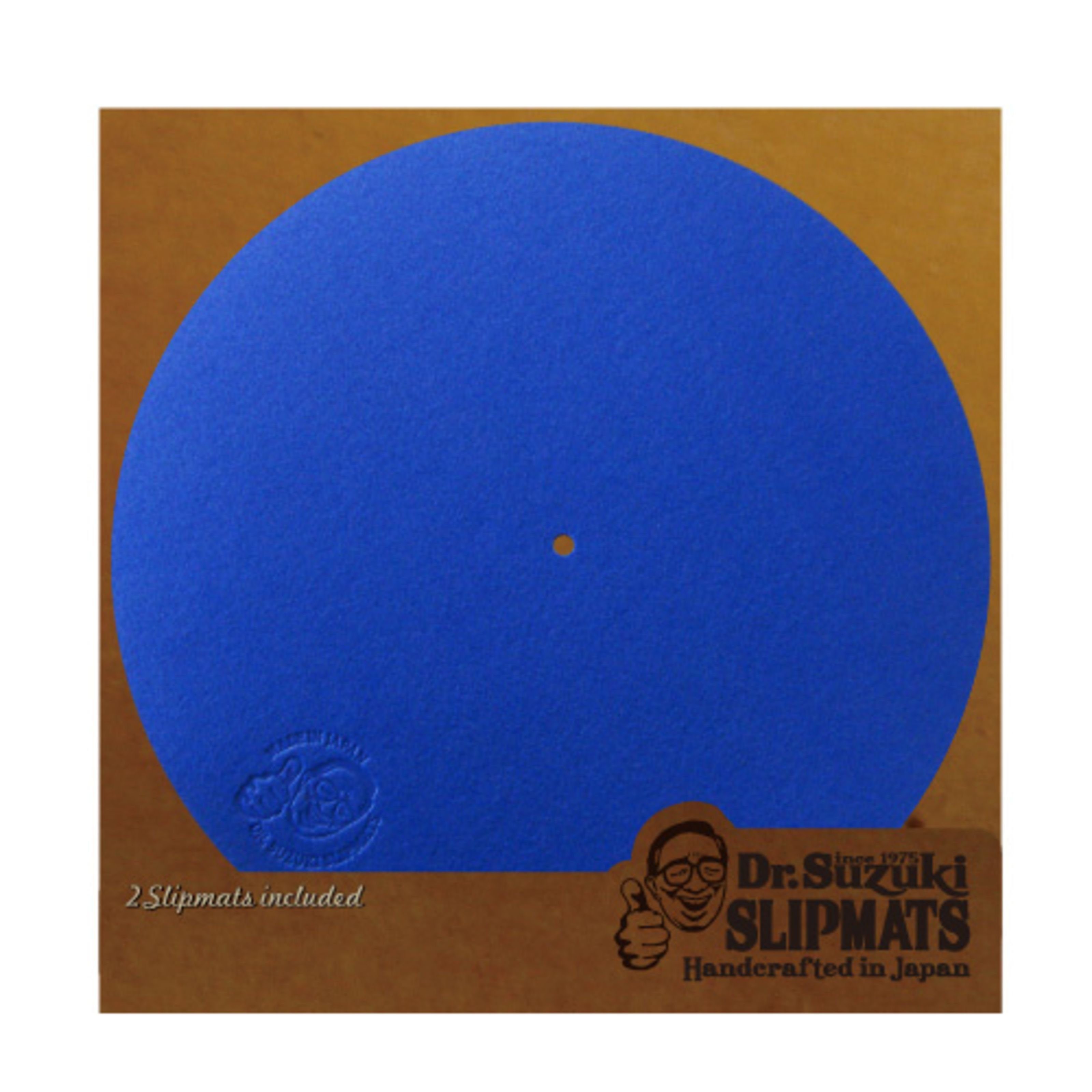 Dr. Suzuki Plattenspieler (Tablecloth Dr.Suzuki Mix Edition Slipmats blue (paar)