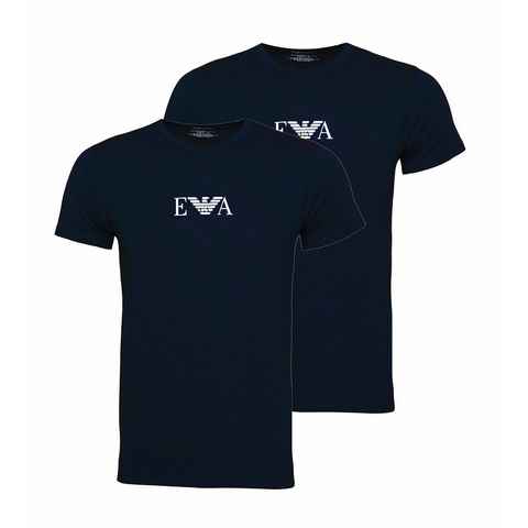 Emporio Armani T-Shirt T-Shirt 2er Pack T-Shirts Rundhals (2-tlg)