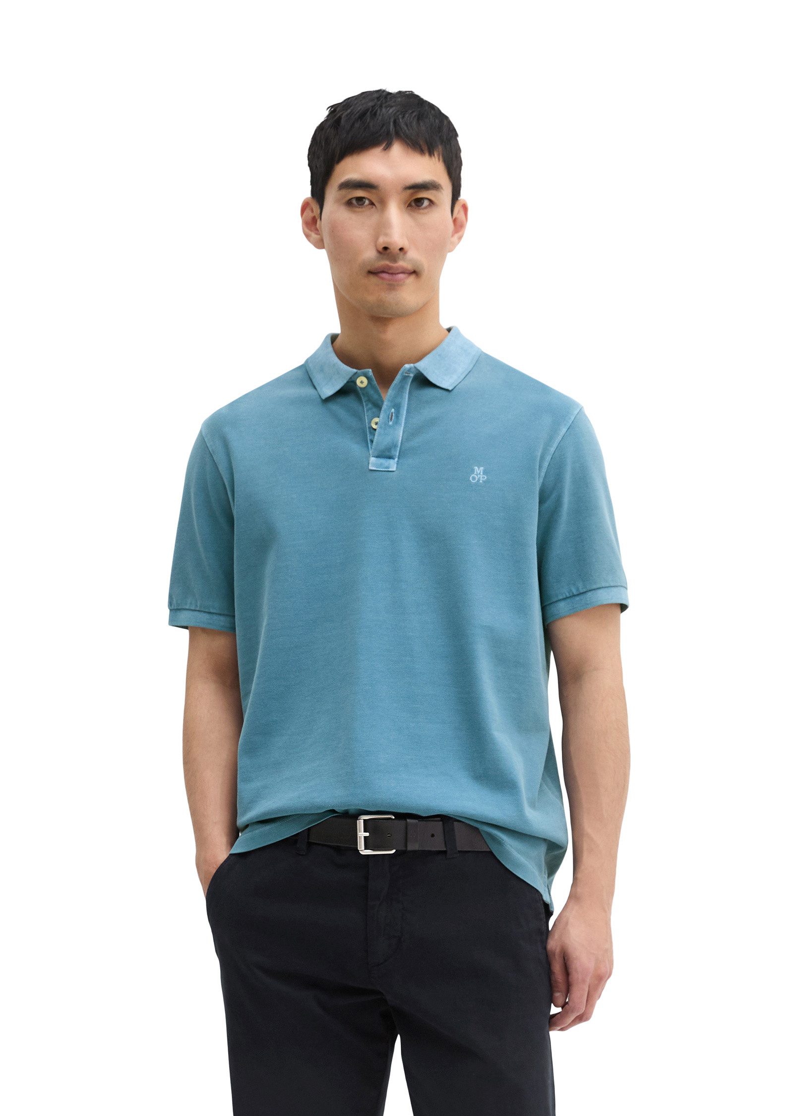 Marc O'Polo Poloshirt aus Bio-Baumwolle günstig online kaufen
