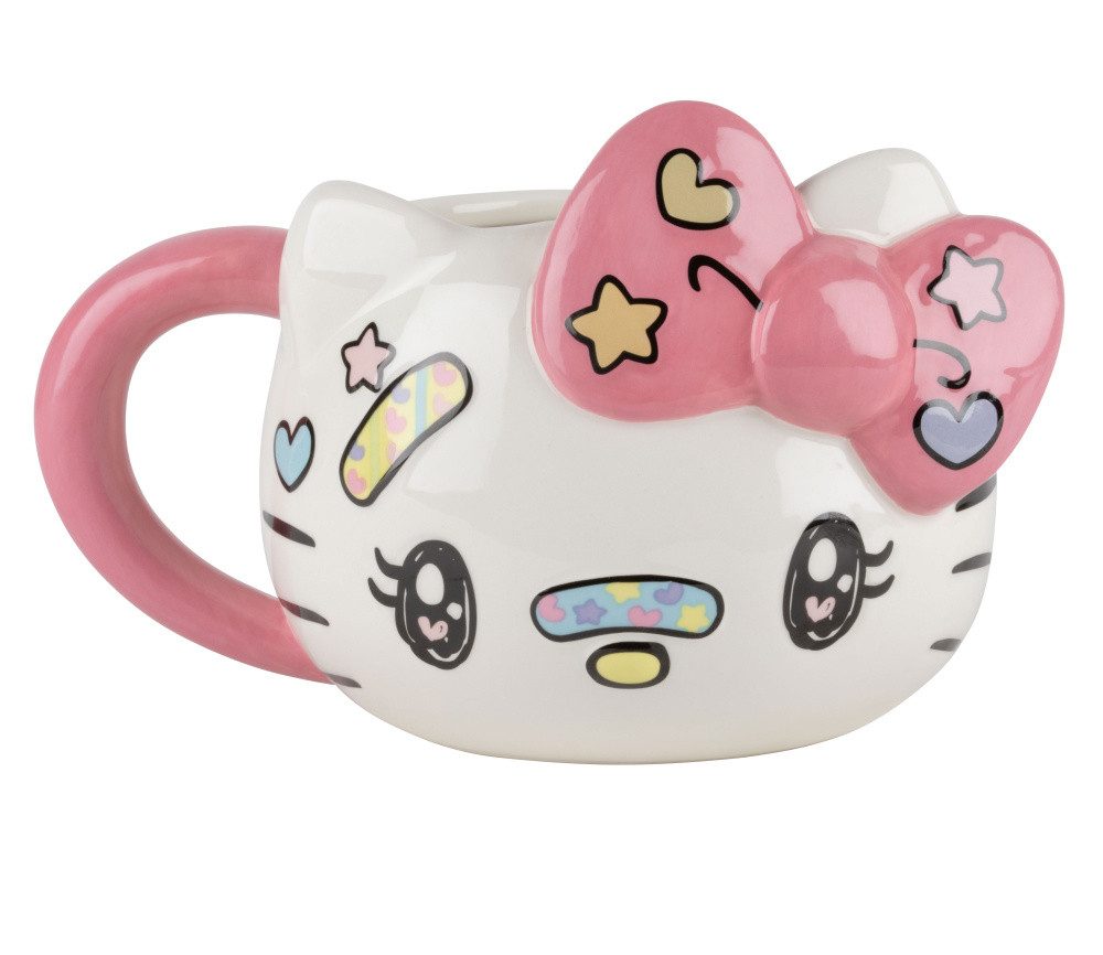 KONIX Tasse Sanrio 3D Tasse Hello Kitty Kawaii