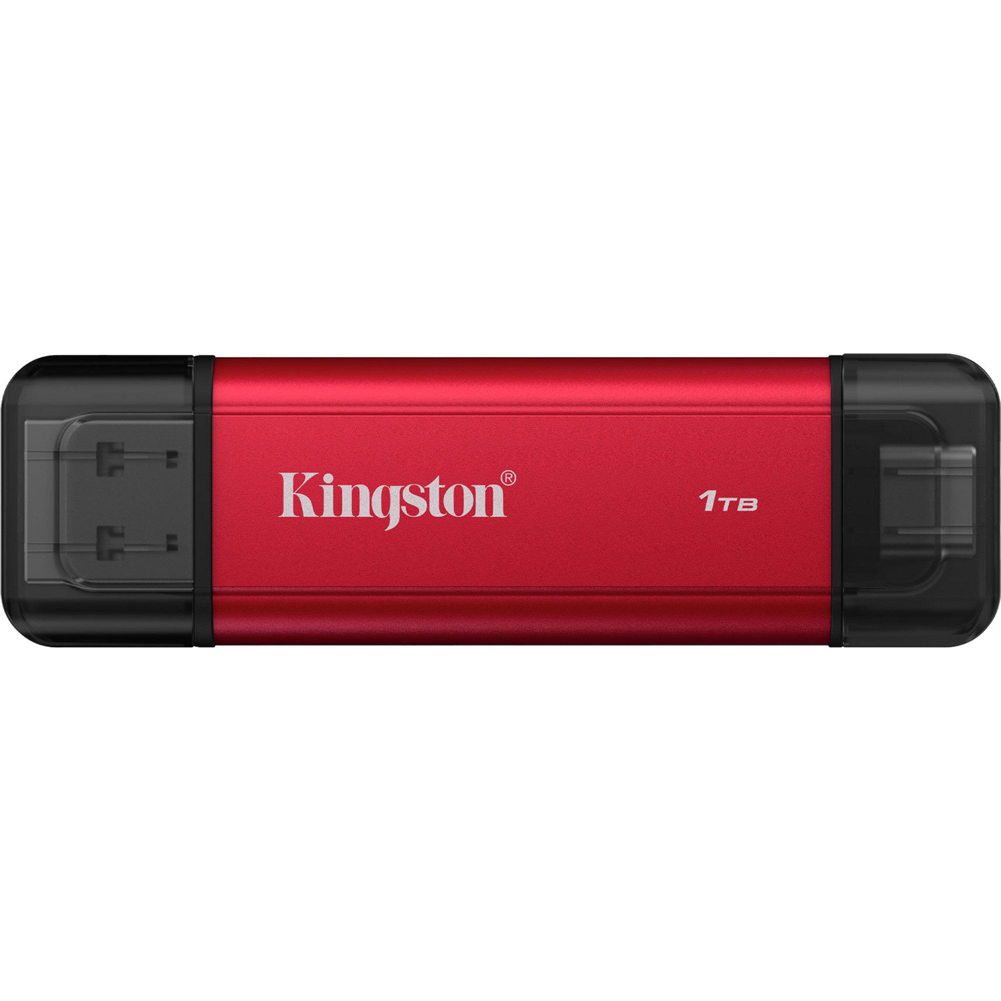 Kingston Kingston Dual Portable 1 TB, SSD, (USB-A- und externe SSD (1.000 GB) extern"