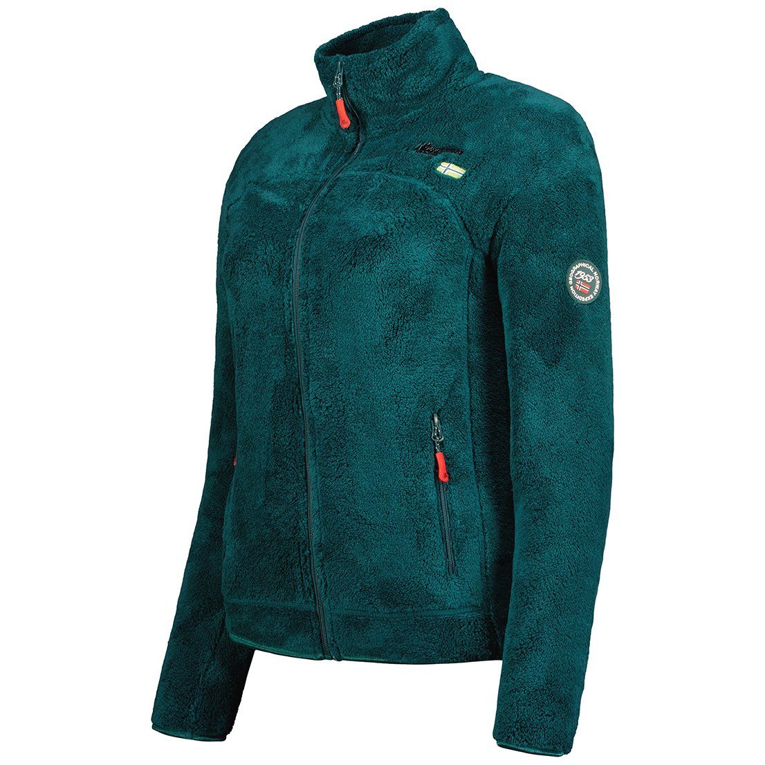 Fleecejacke Damen Outdoor Jacke brupalenco