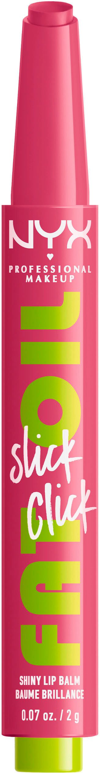 NYX PROFESSIONAL MAKEUP Lippenstift FAT OIL SLICK CLICK, leichter, aufbaubarer, pigmentierter Lip Balm