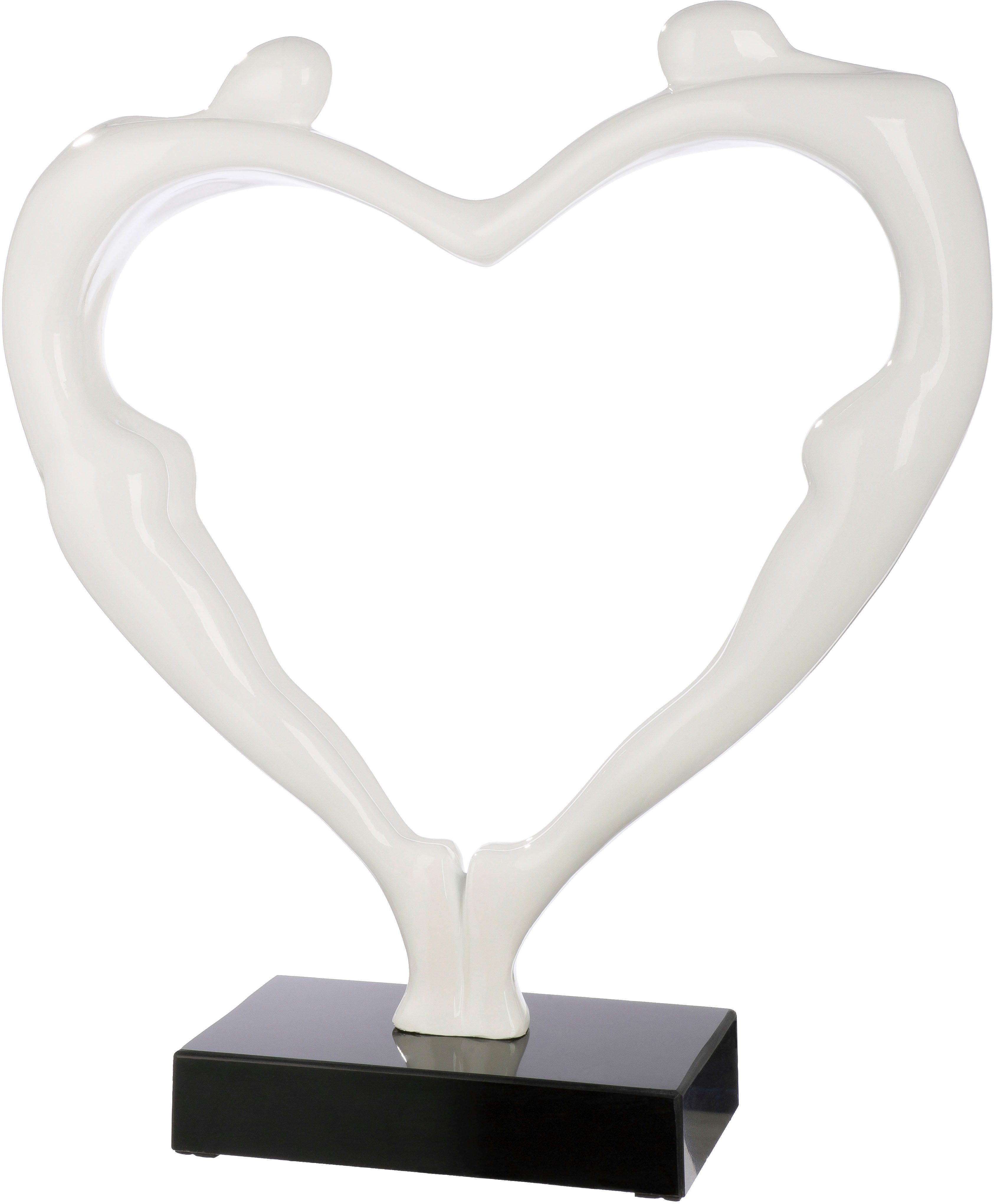 Casablanca by Gilde Dekofigur Skulptur Herzpaar (1 St)