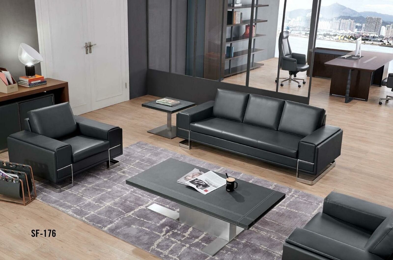 JVmoebel Sofa Sofagarnitur 3+1+1 Sitzer Design Couch Polster Sofas, Made in Europe | Alle Sofas