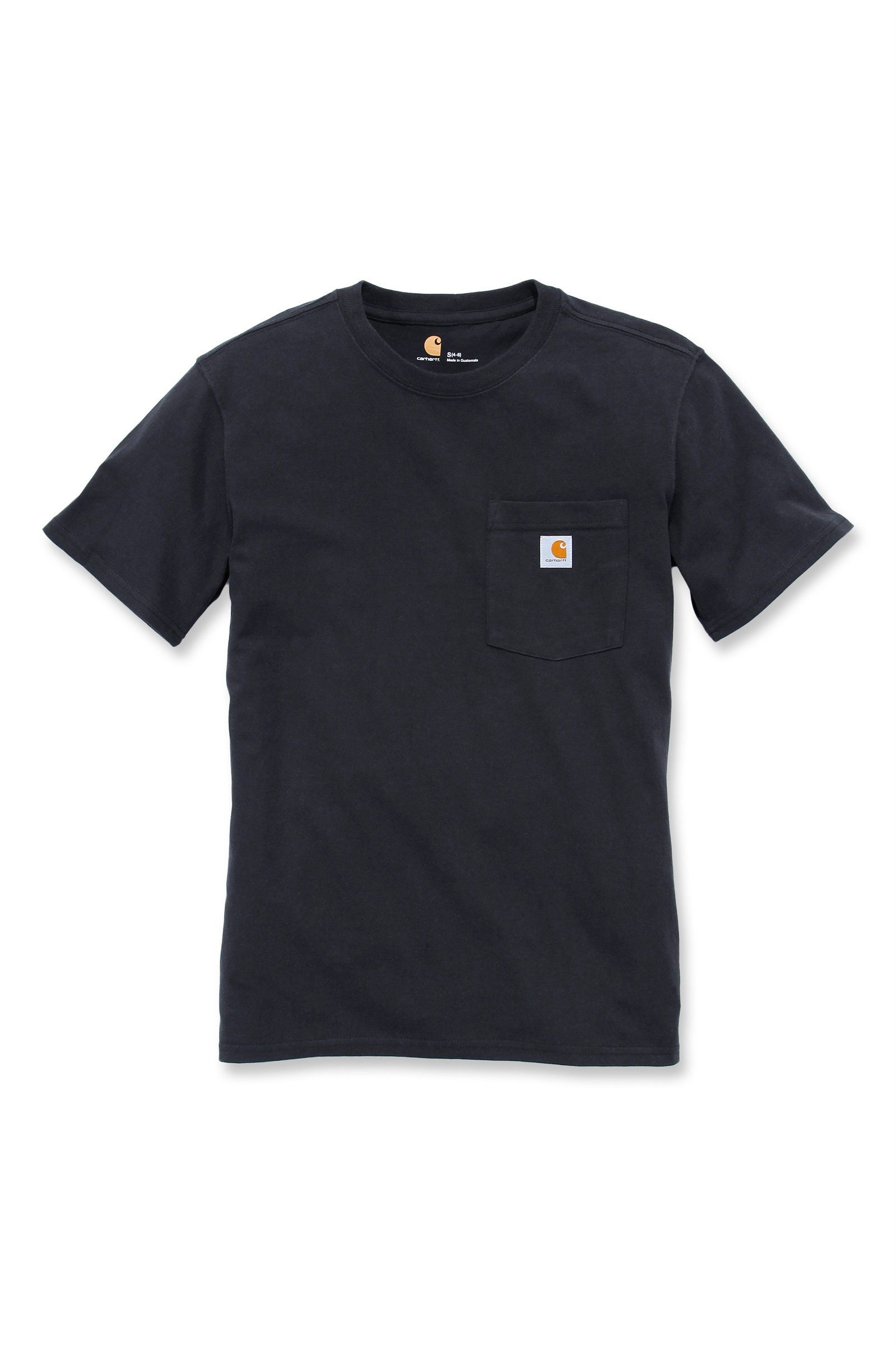 Carhartt T-Shirt Carhartt Damen T-Shirt Loose Fit Heavyweight Short-Sleeve Pocket Adult black