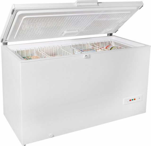 Bauknecht GT 400 A2+ Gefriertruhe / Gefrieren: 390 L / Supergefrieren / SpaceMax / ECO Energiesparen/ Innenbeleuchtung /Kindersicherung, Weiß