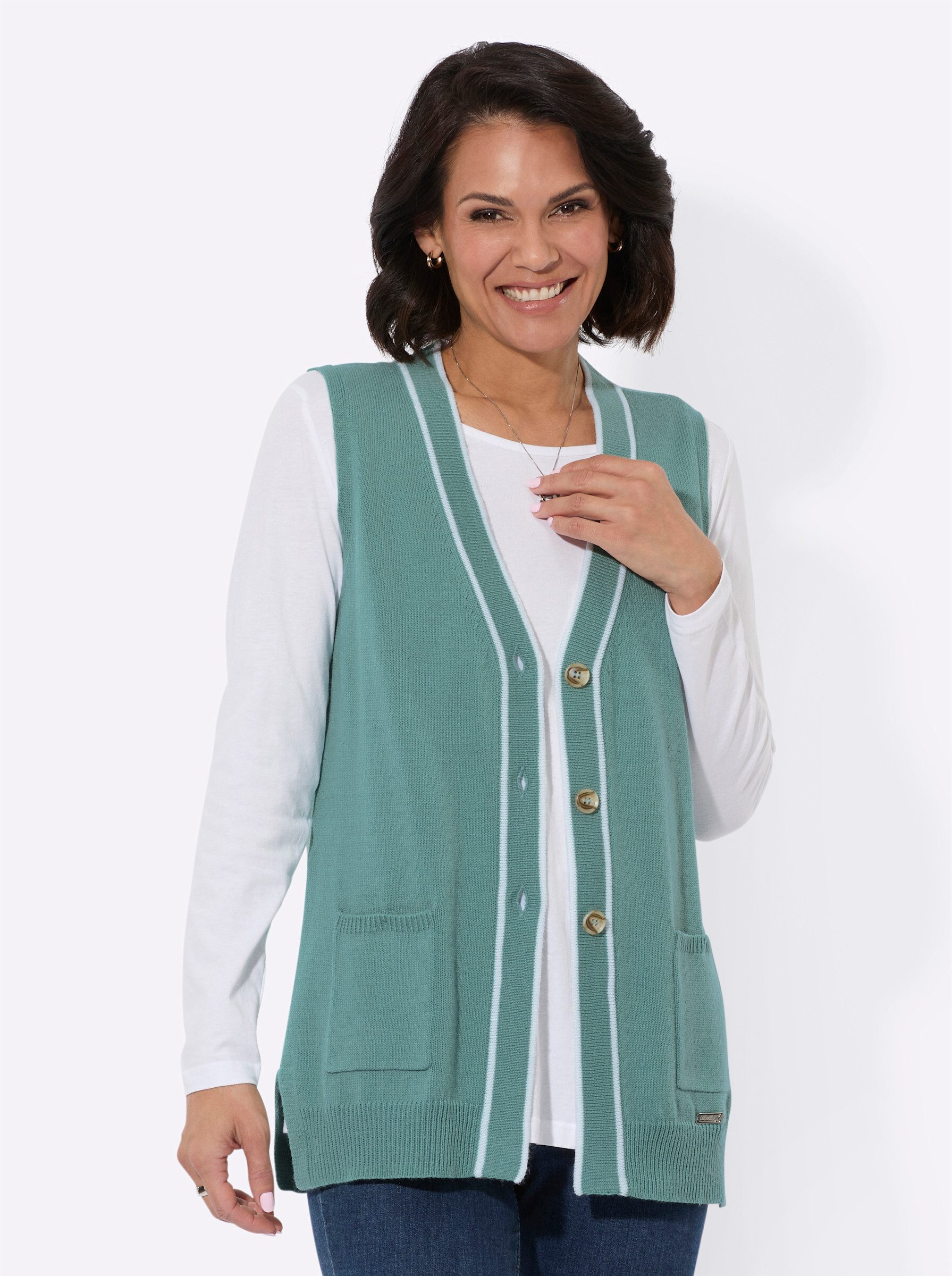 Casual Looks Strickweste günstig online kaufen