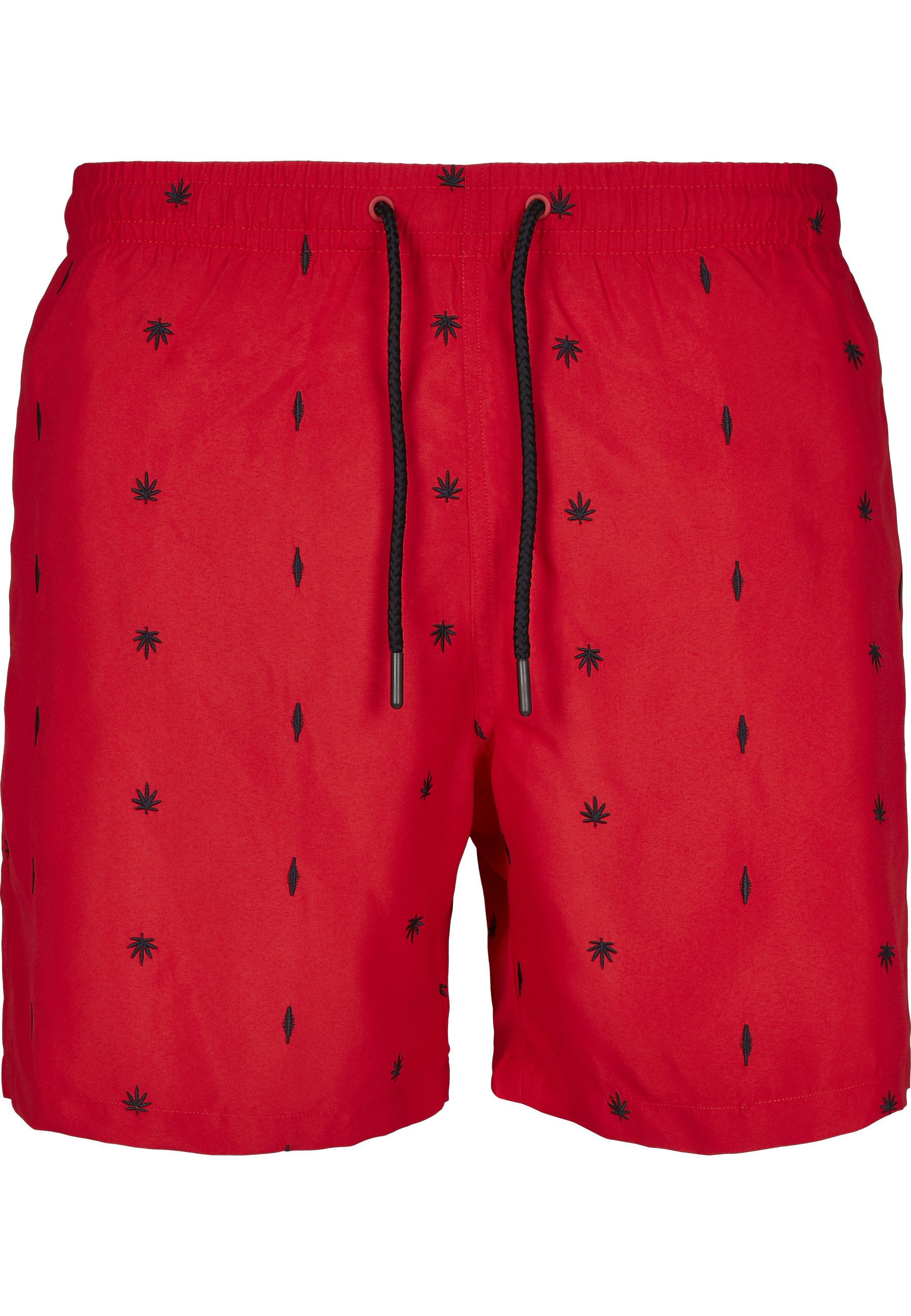 URBAN CLASSICS Badeshorts Urban Classics Herren Embroidery Swim Shorts