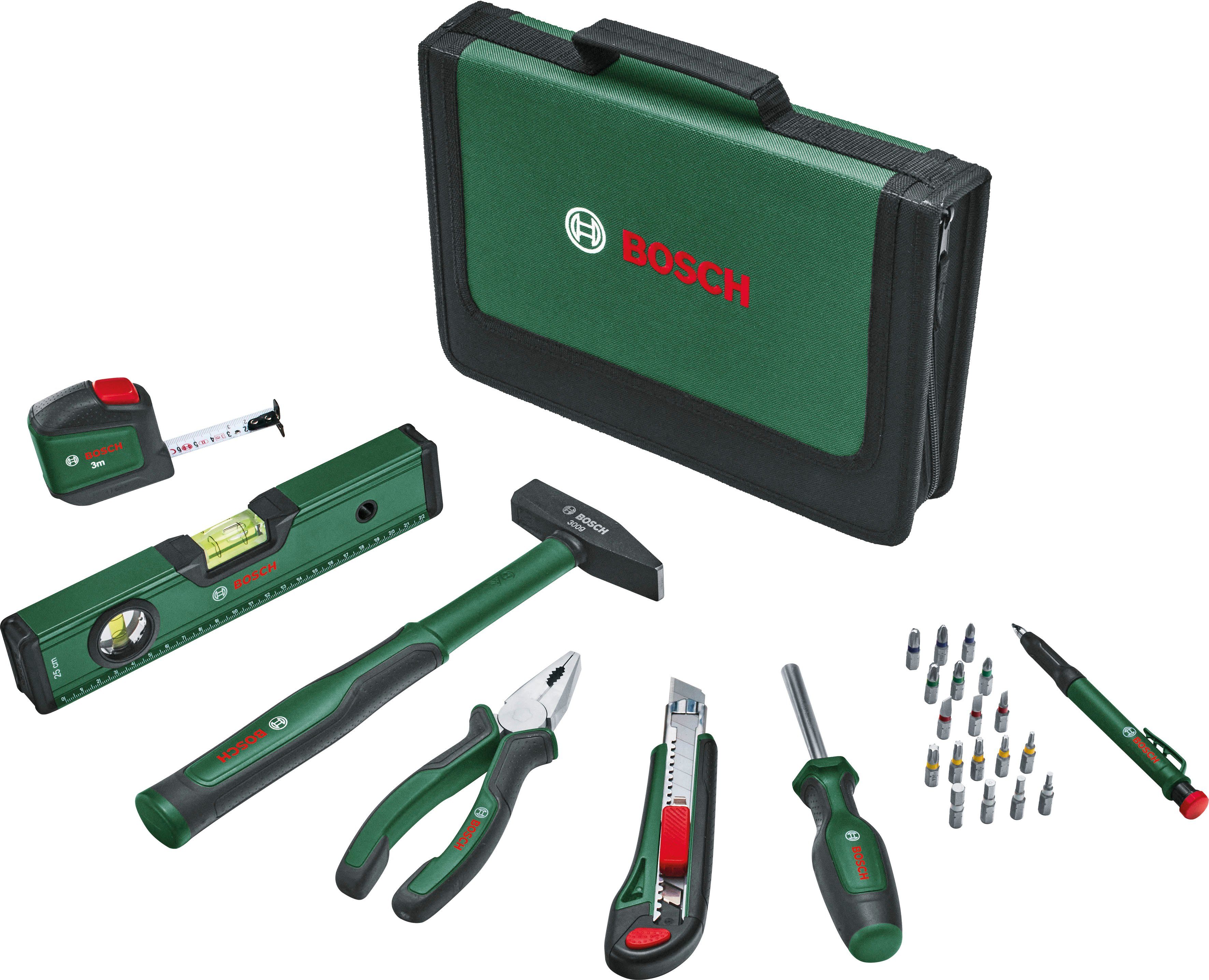 Bosch Home & Garden Werkzeugset Universal Werkzeug Set, 25-teilig | Werkzeug-Sets