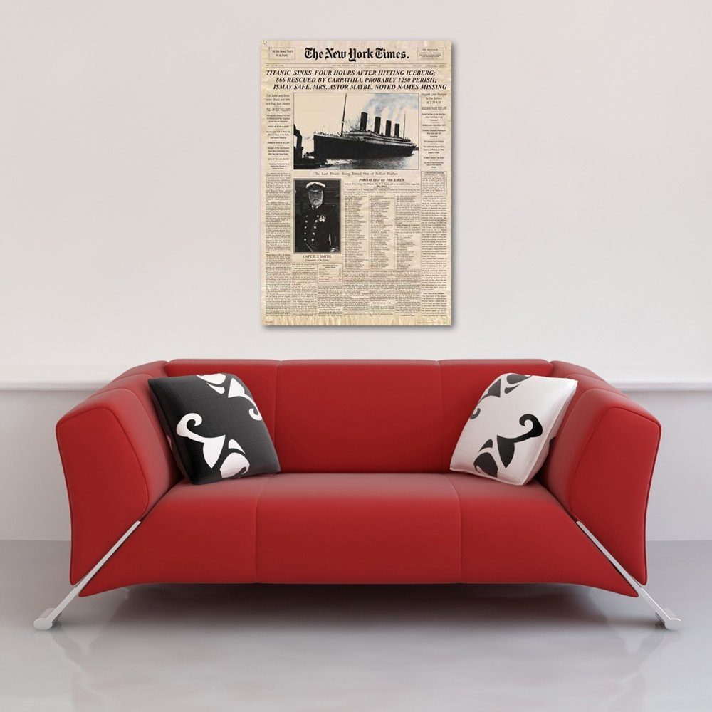 Poster Titanic - Poster - Newspaper günstig online kaufen