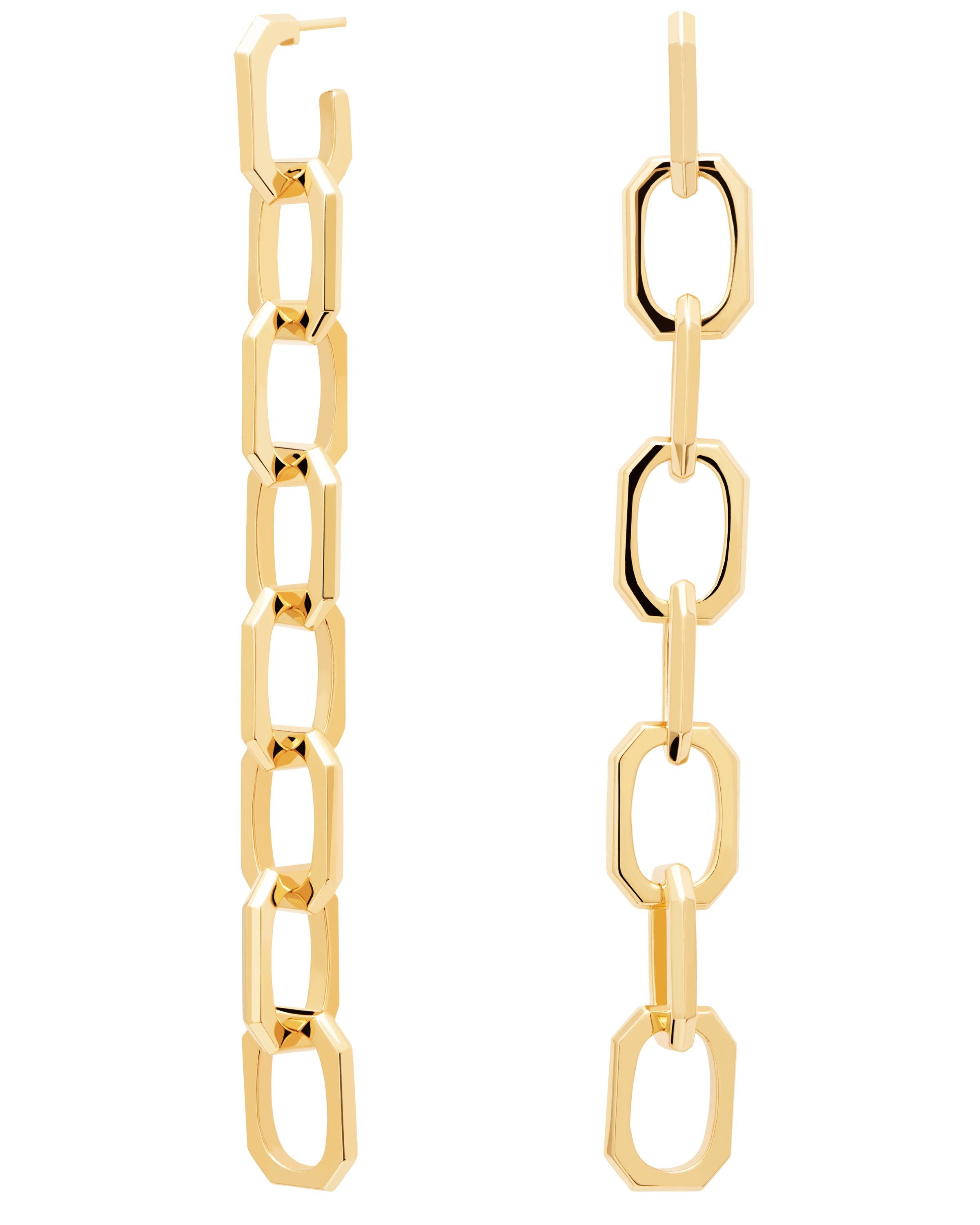 P D Paola Paar Ohrstecker The Chain 925er Sterlingsilber