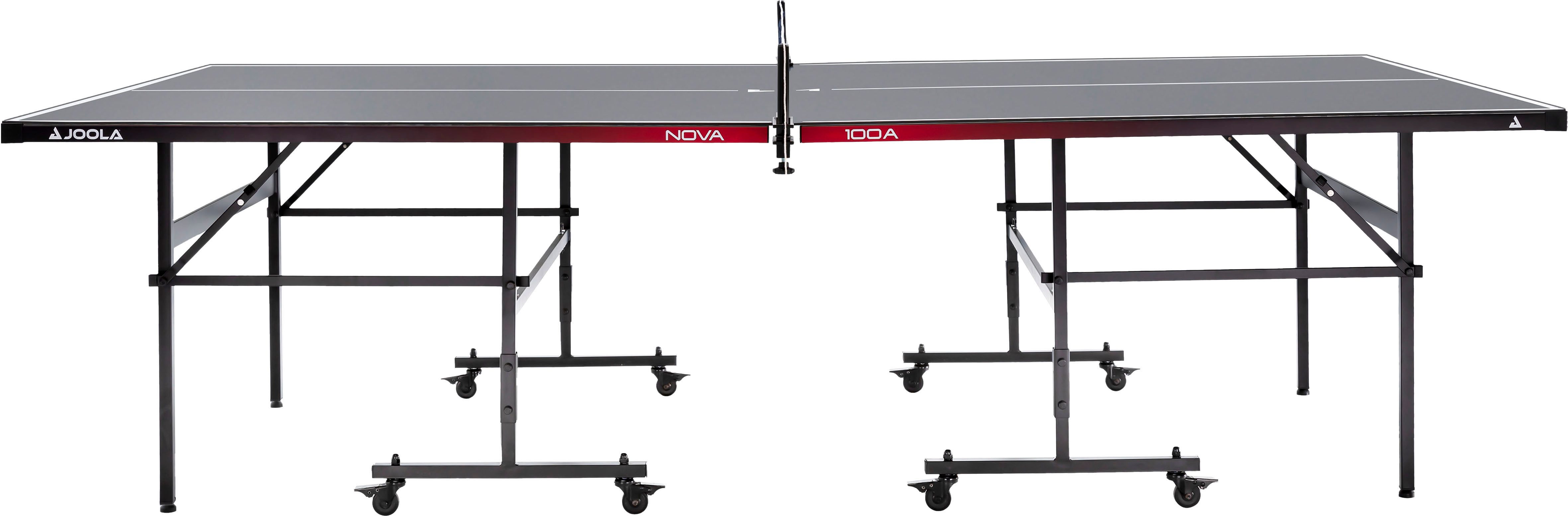 Joola Tischtennisplatte Outdoor Nova 100A (Packung), wetterfest, klappbares Untergestell, inkl. Netz
